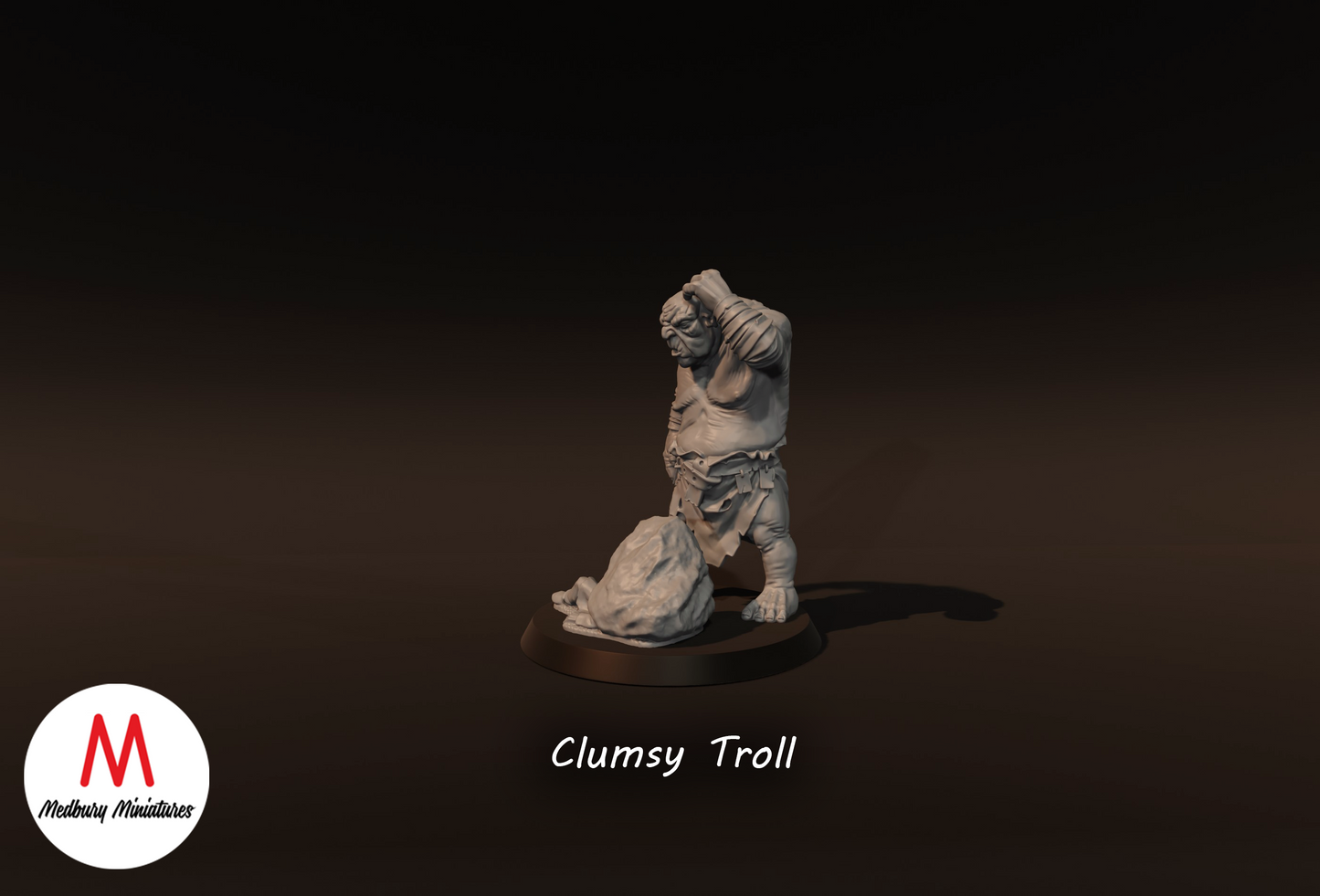 Clumsy Troll - Medbury Miniatures