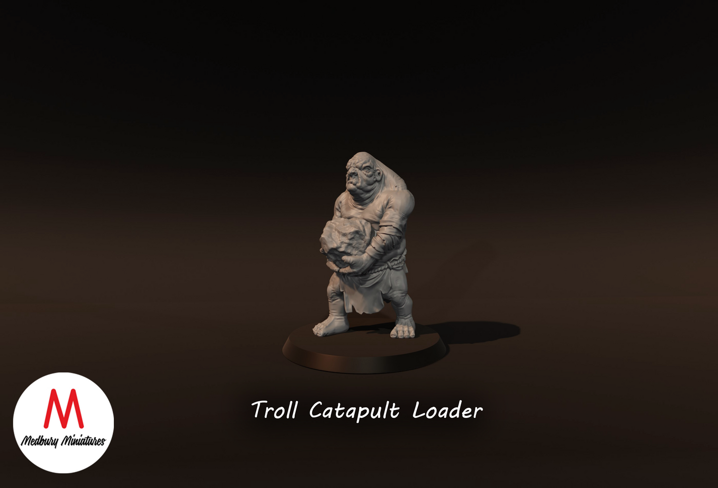 Troll Catapult Loader - Medbury Miniatures