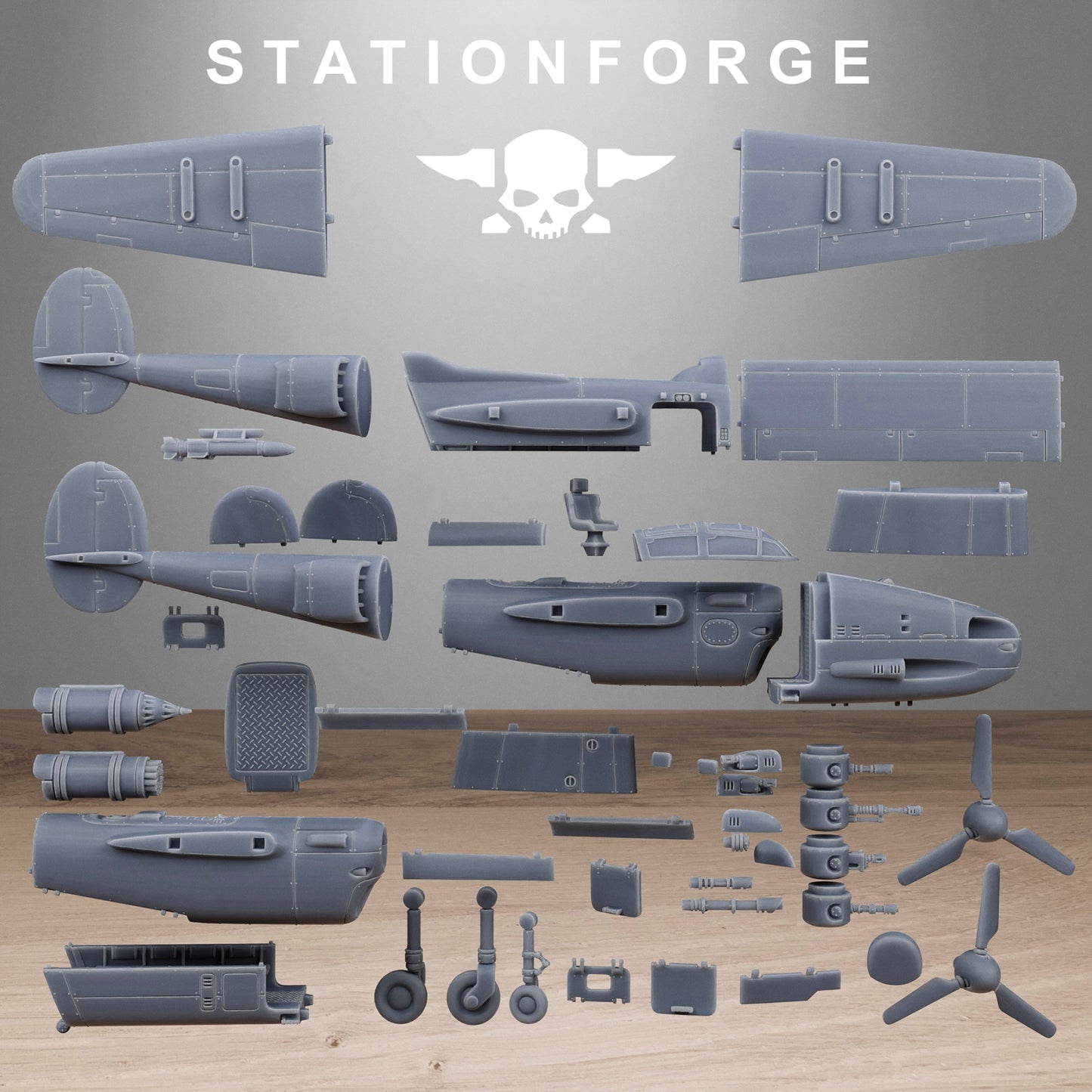 Grimguard Vulture Plane - Station Forge