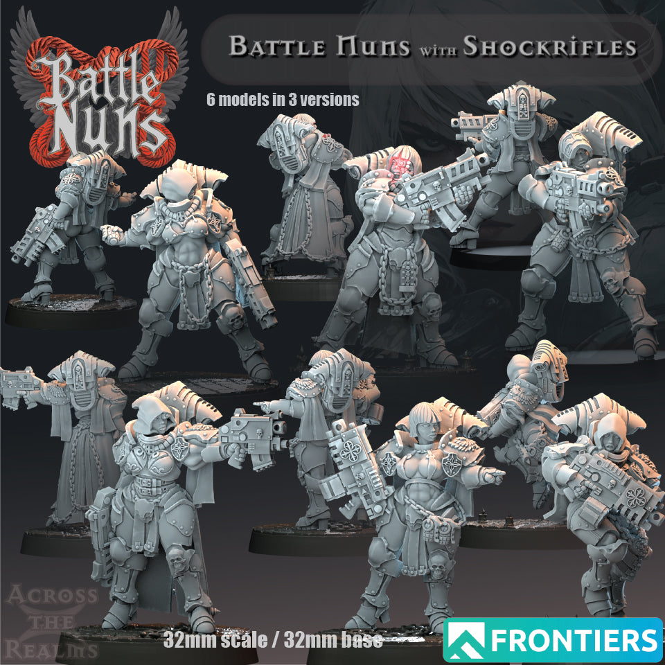Battle Nuns with Shockrifles - Across the Realms