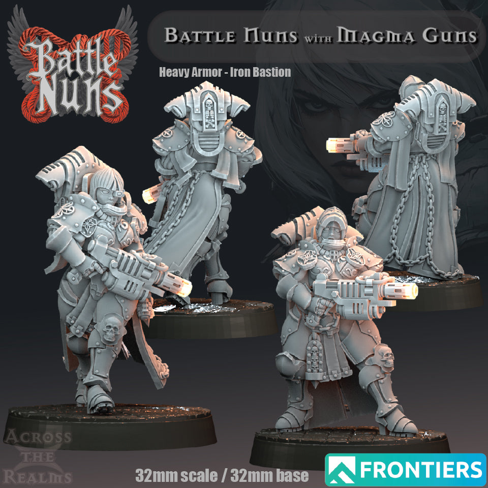 Battle Nuns with Magma Guns - Across the Realms