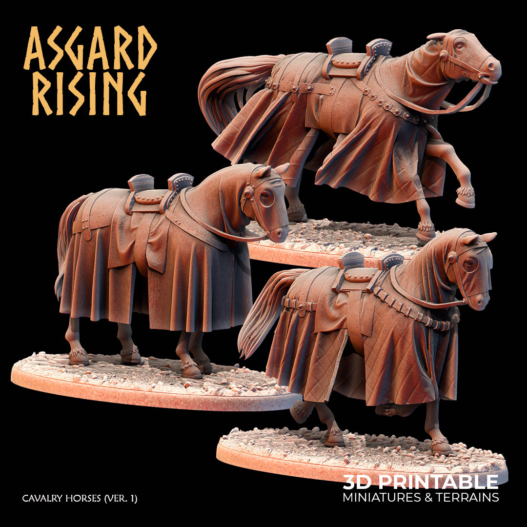 Cavalry Horses (ver. 1) - Asgard Rising