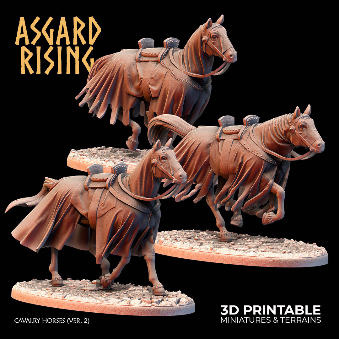 Cavalry Horses (ver. 2) - Asgard Rising