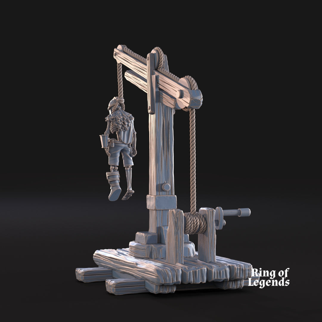 Goblins of the Cave Hanging Dwarf | Scenery | Ring of Legends - Davale Games