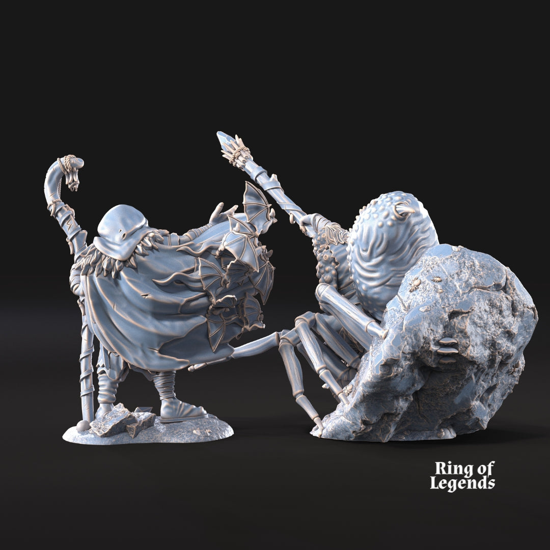 2x Shamans | Goblins of the Cave | Ring of Legends - Davale Games