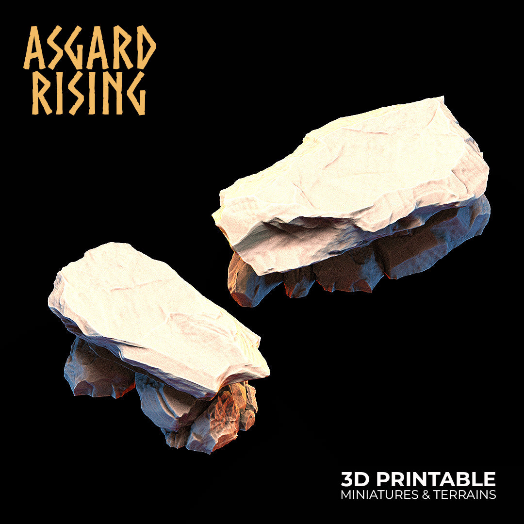Stone Seats and Stone Table - Asgard Rising