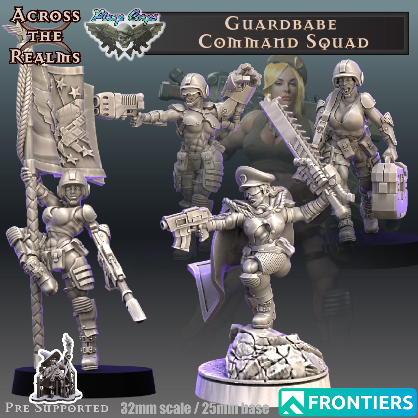 Guardbabe Command Squad - Across the Realms
