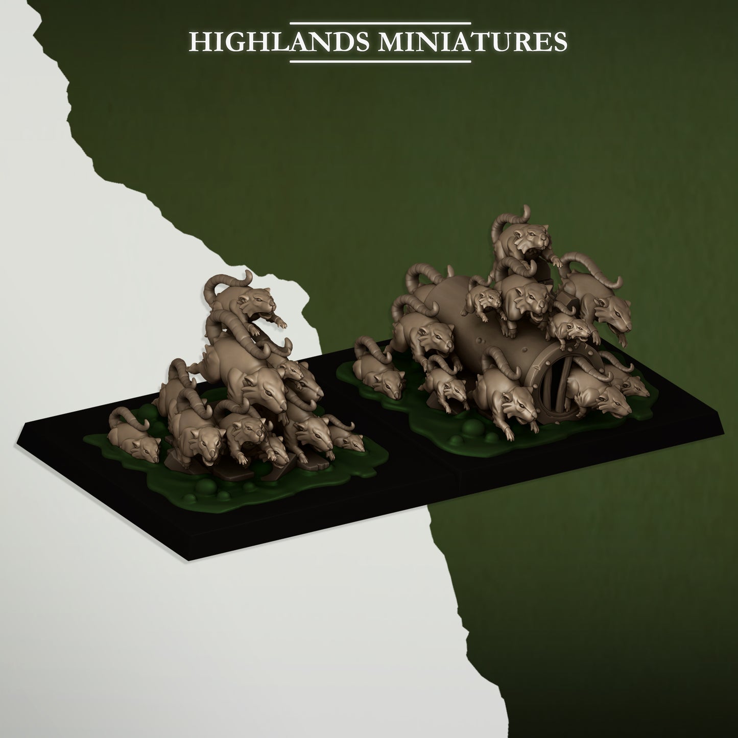 Rat Swarm - Highlands Miniatures