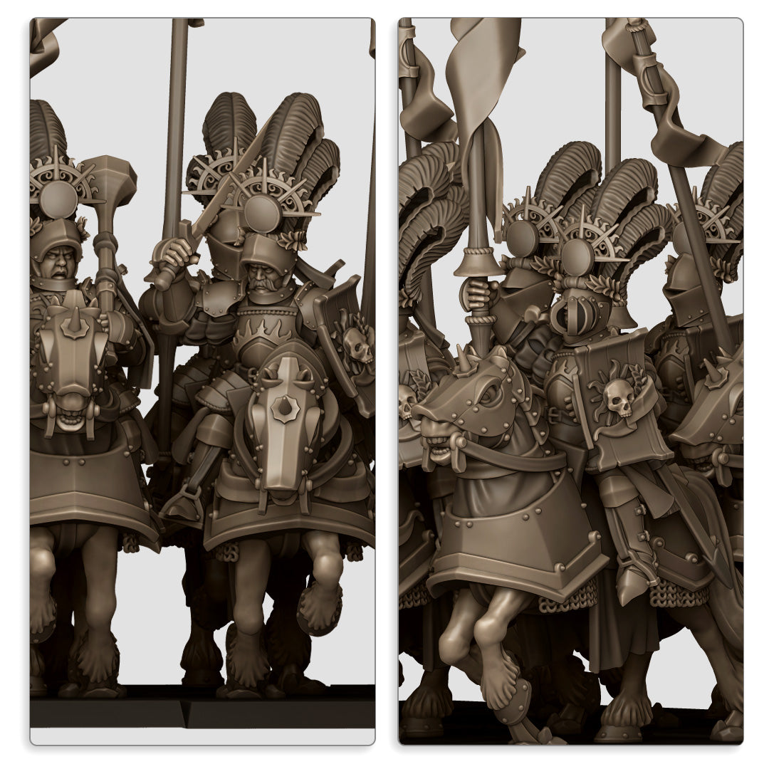Sunland Golden Flames Knights - Highlands Miniatures