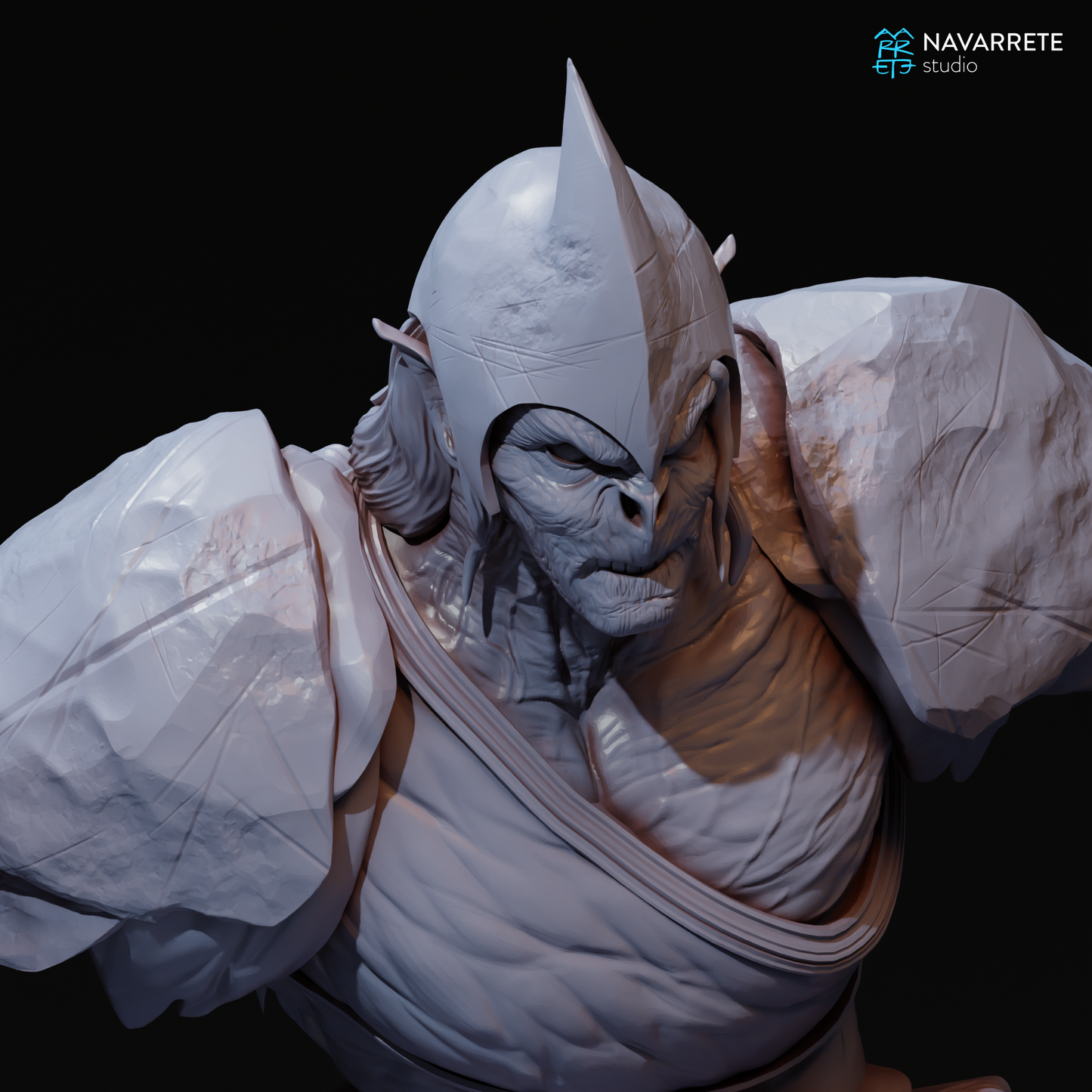 Vrosh, Snow Orc - Navarrete Studios