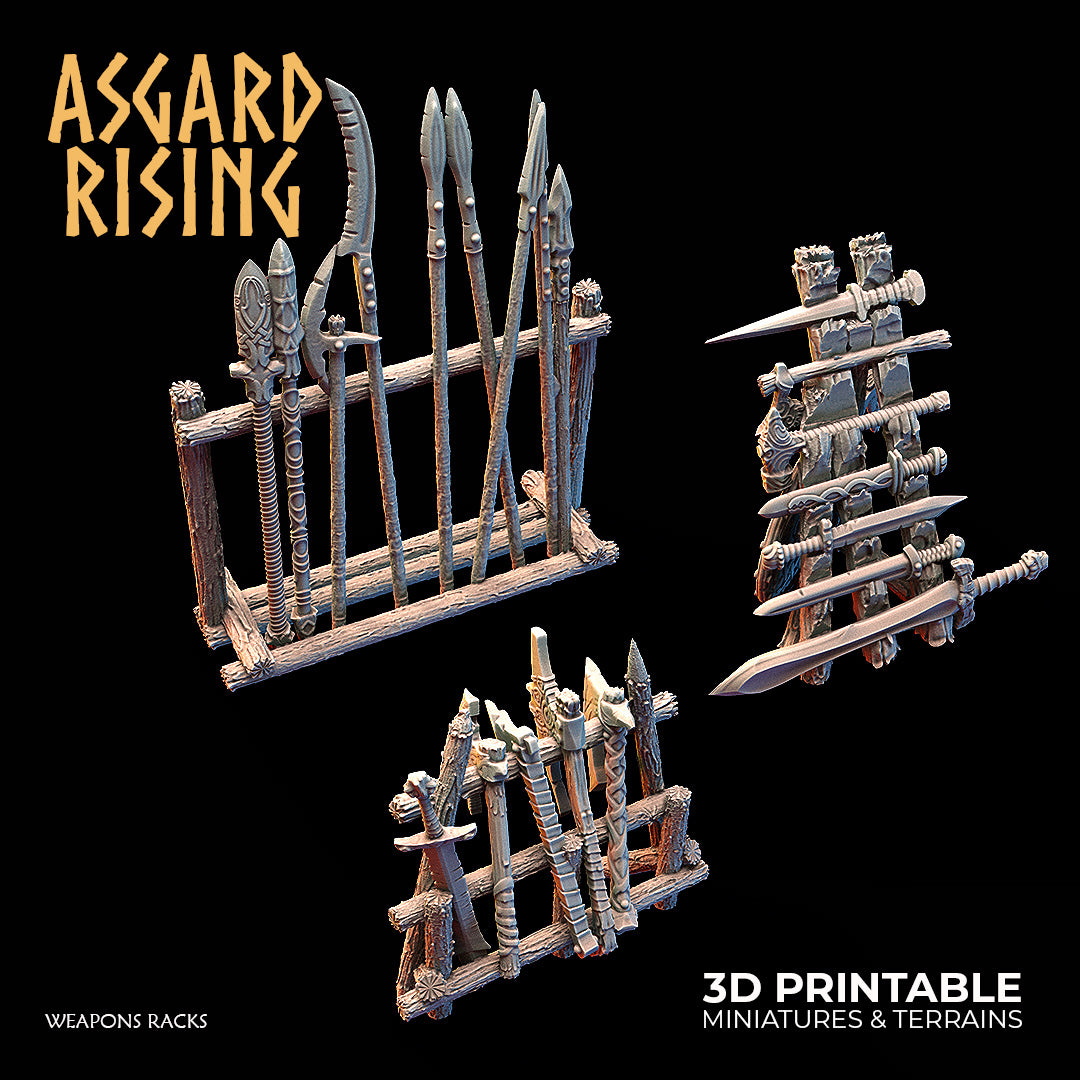 Weapons Racks- Asgard Rising
