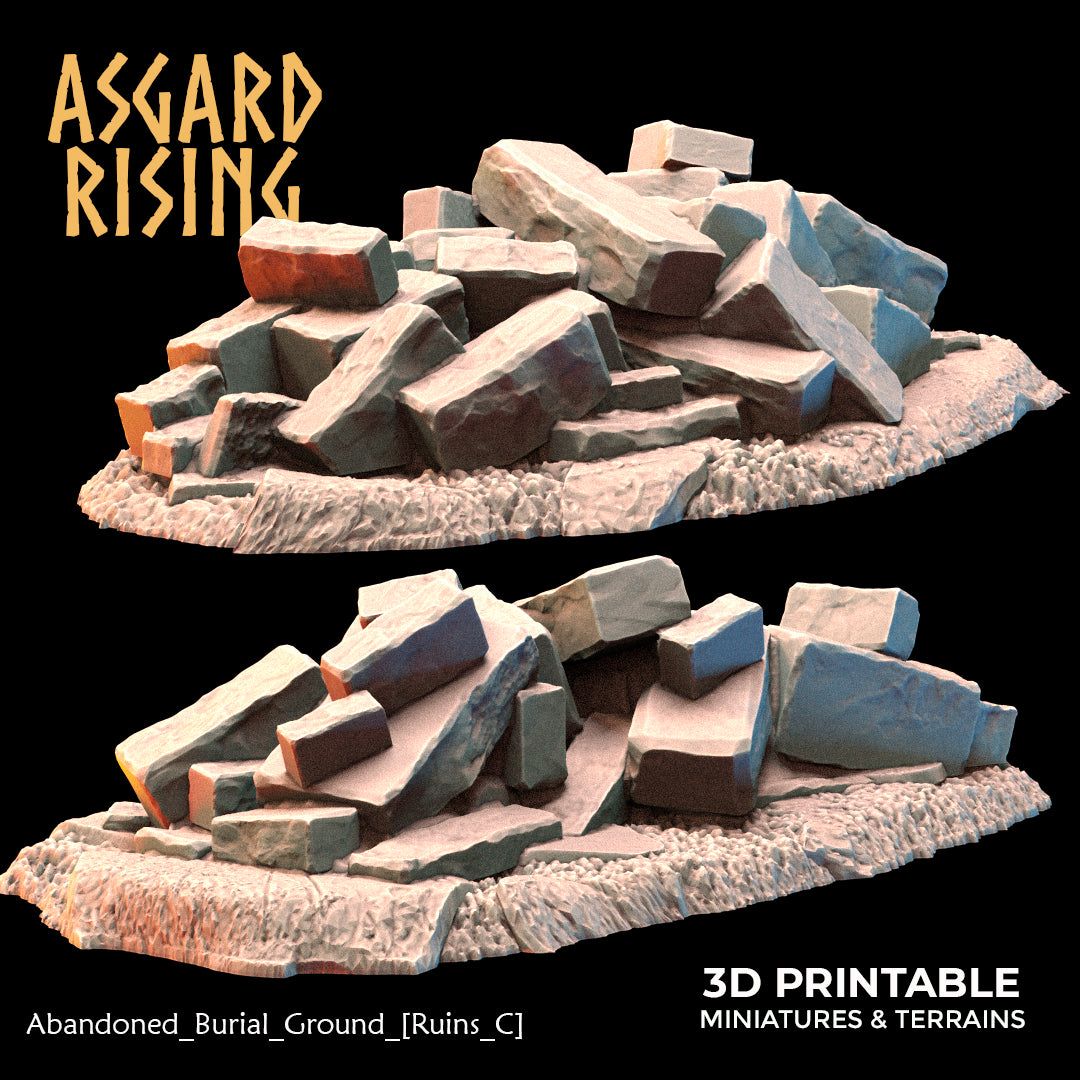 Ruinen einer verlassenen Grabstätte – Asgard Rising
