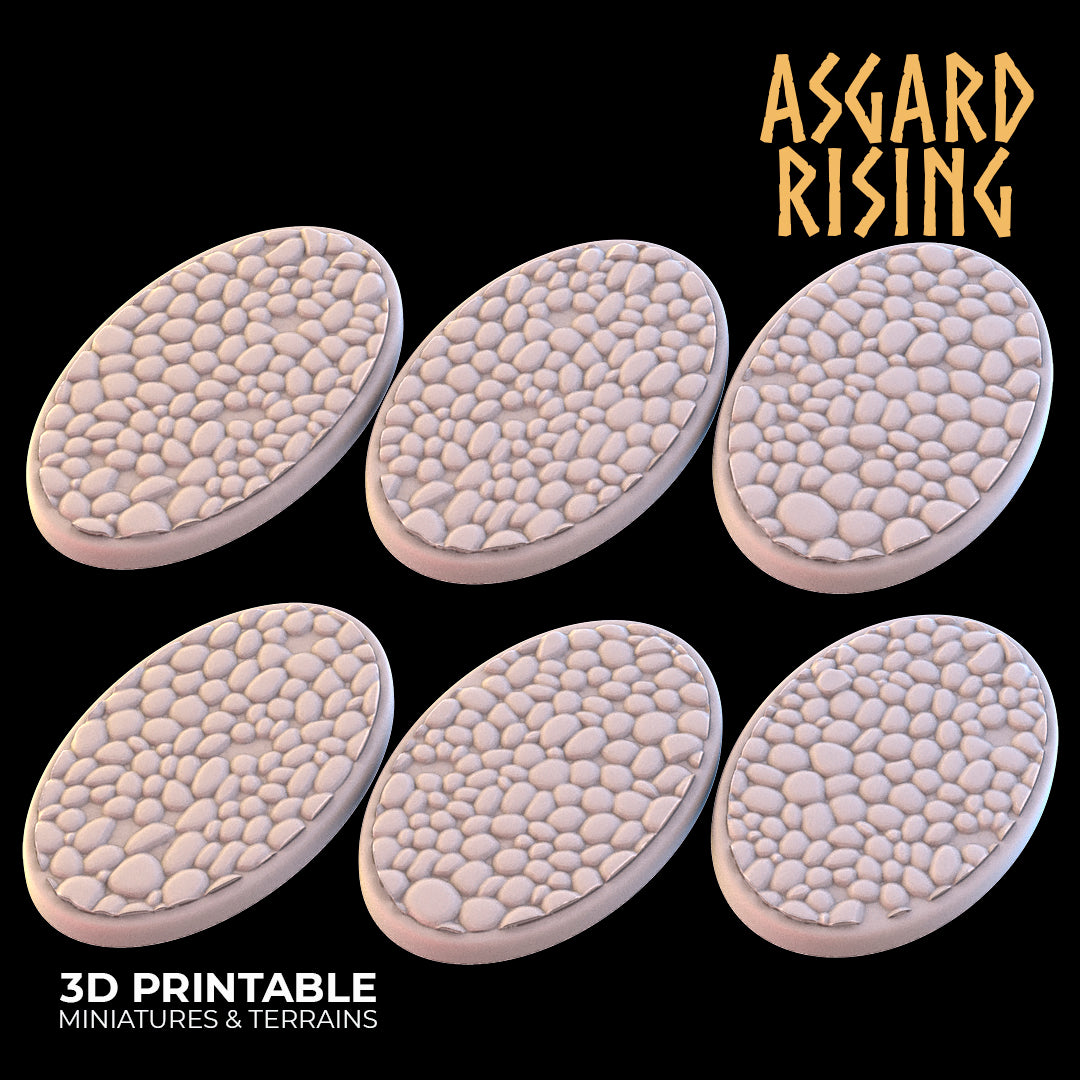 PAVEMENT 6 x ovale Sockel 35 x 60 mm – Asgard Rising