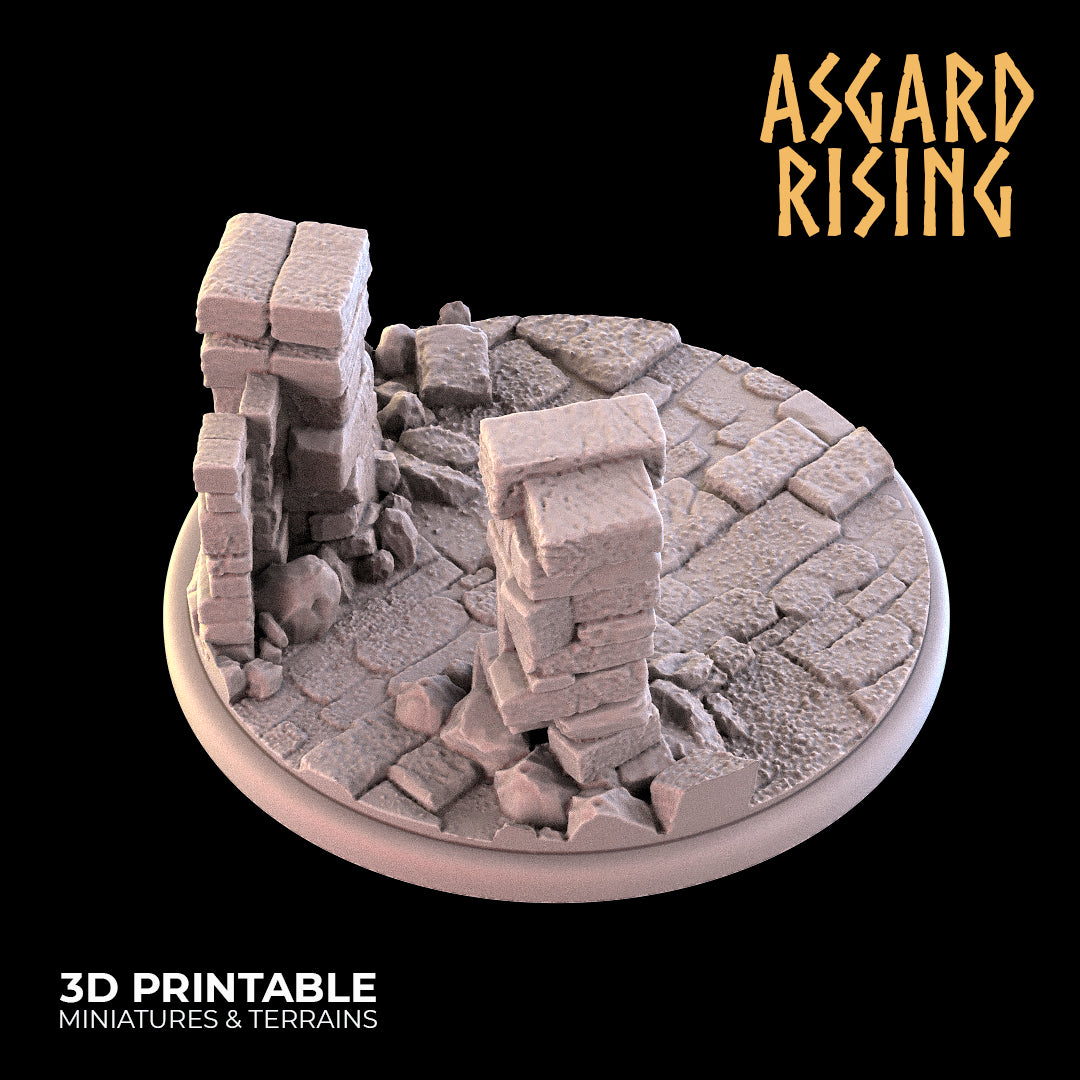 RUINEN Rundsockel 60mm - Asgard Rising