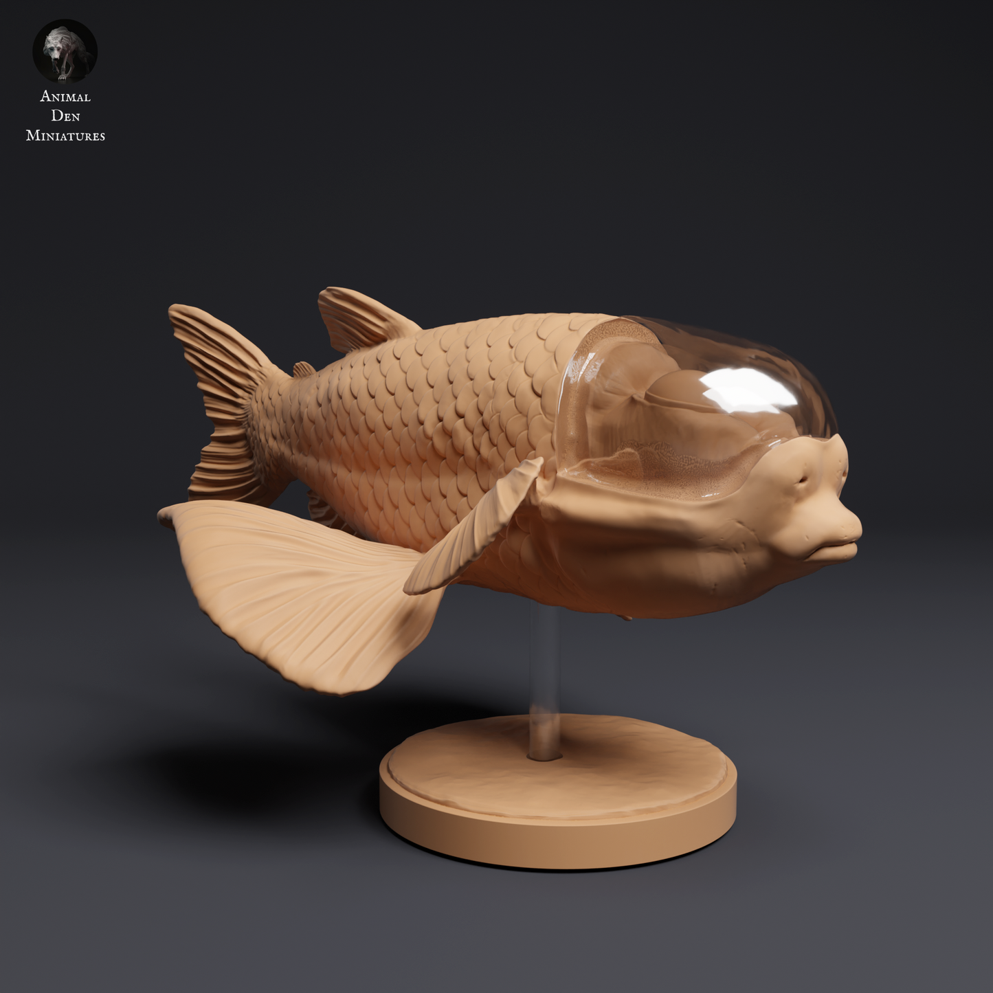 Barreleye Fish - Animal Den Miniatures