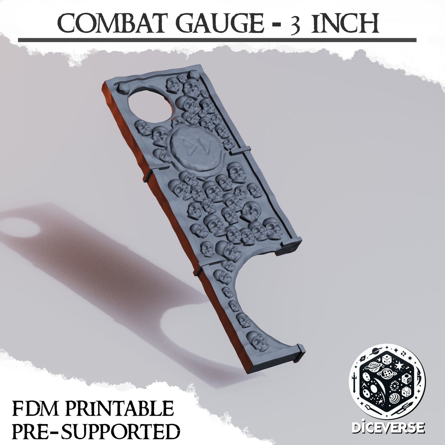 Combat Gauge - 3inch - Diceverse