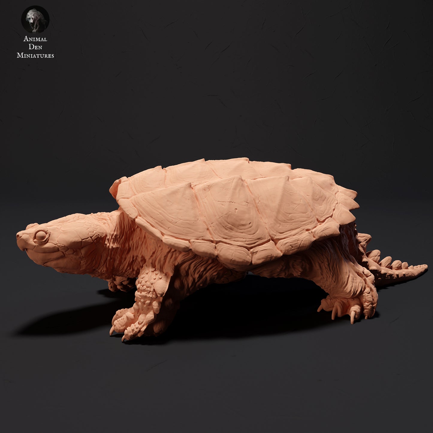 Gehende Schnappschildkröte - Animal Den Miniatures
