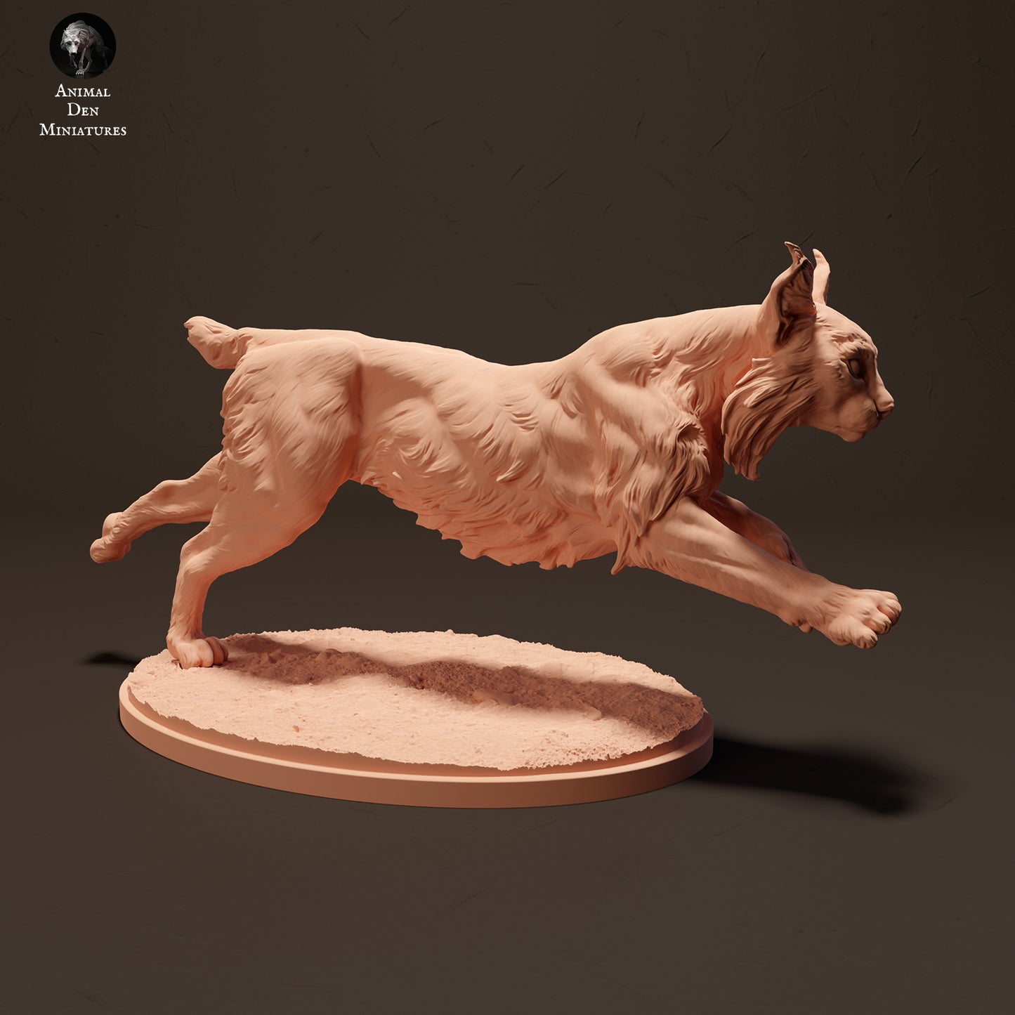 Laufender Iberischer Luchs - Animal Den Miniatures