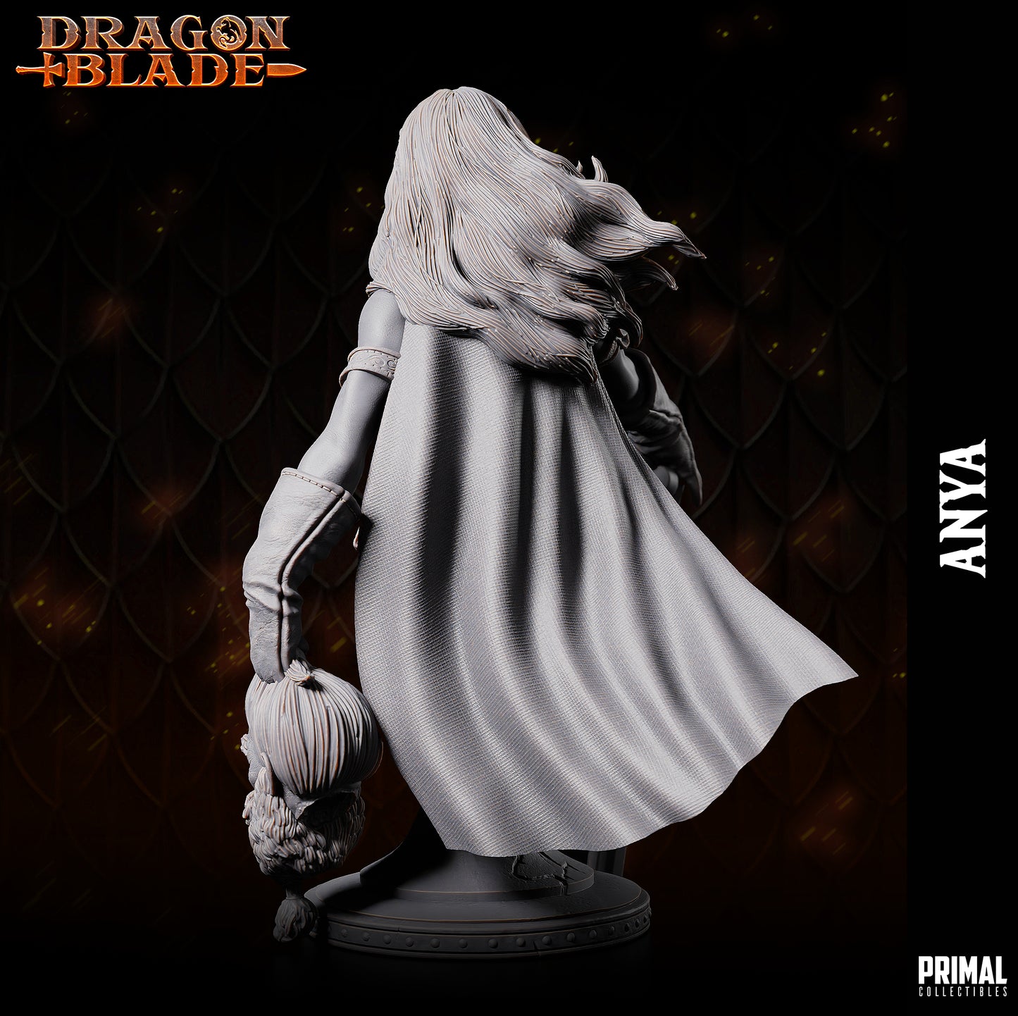 Barbarin weiblich – Anya – Büste – Dezember 2023 – DRAGONBLADE – MASTERS OF DUNGEONS QUEST