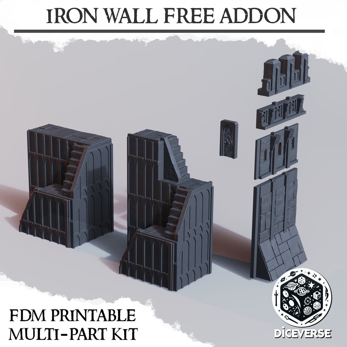 Trench Terrain: Iron Wall - Diceverse