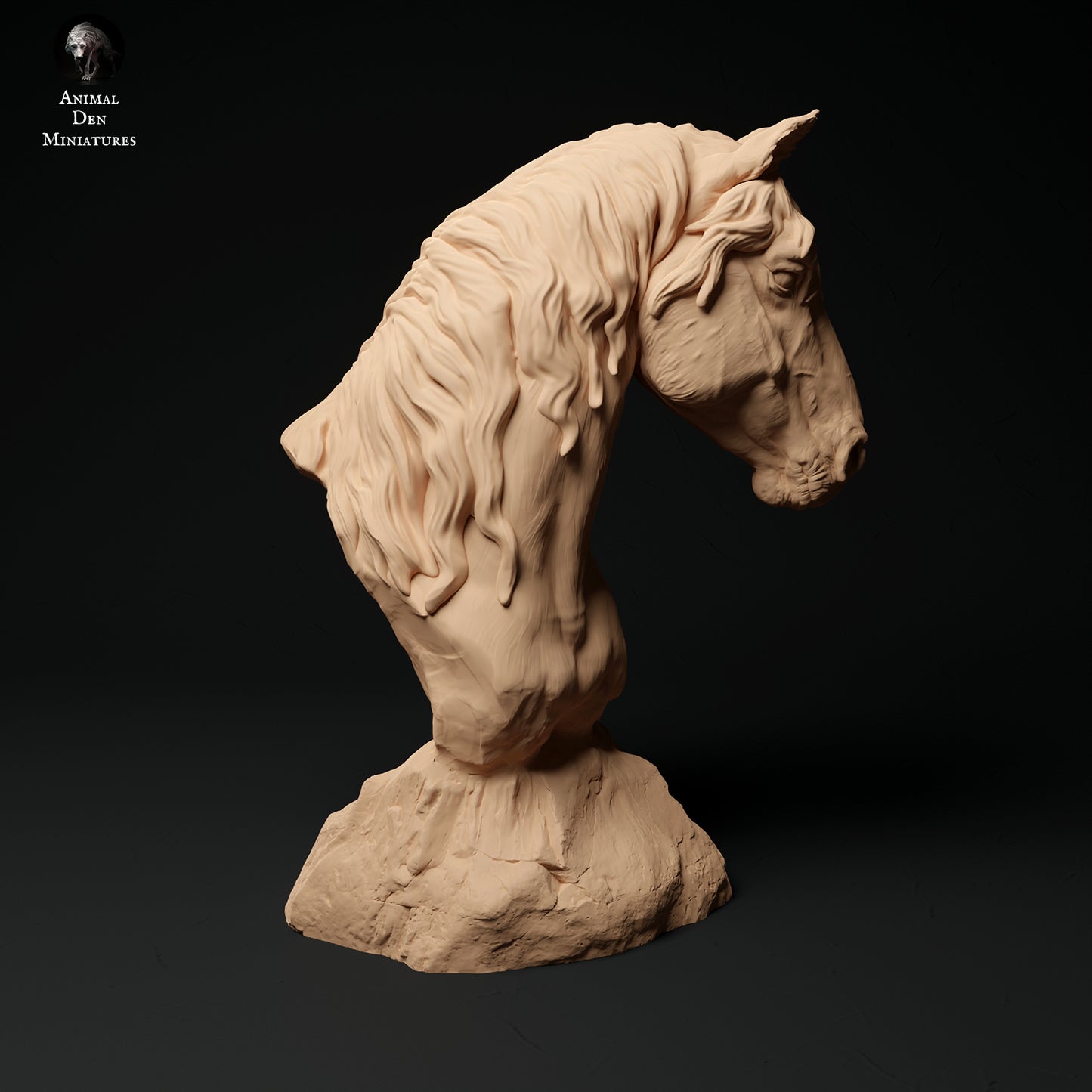 Konik Pferdebüste – Tierhöhlen-Miniaturen