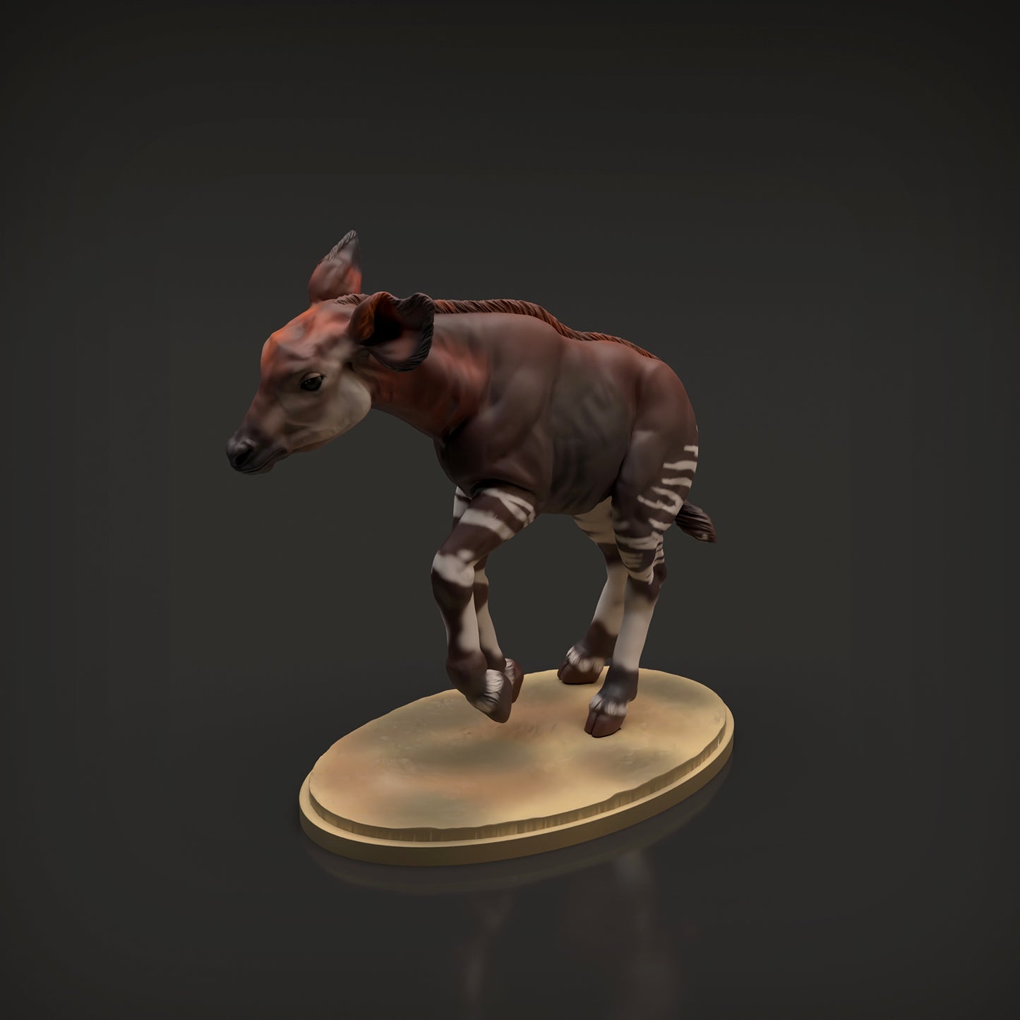 Okapi-Kalb - Animal Den Miniatures