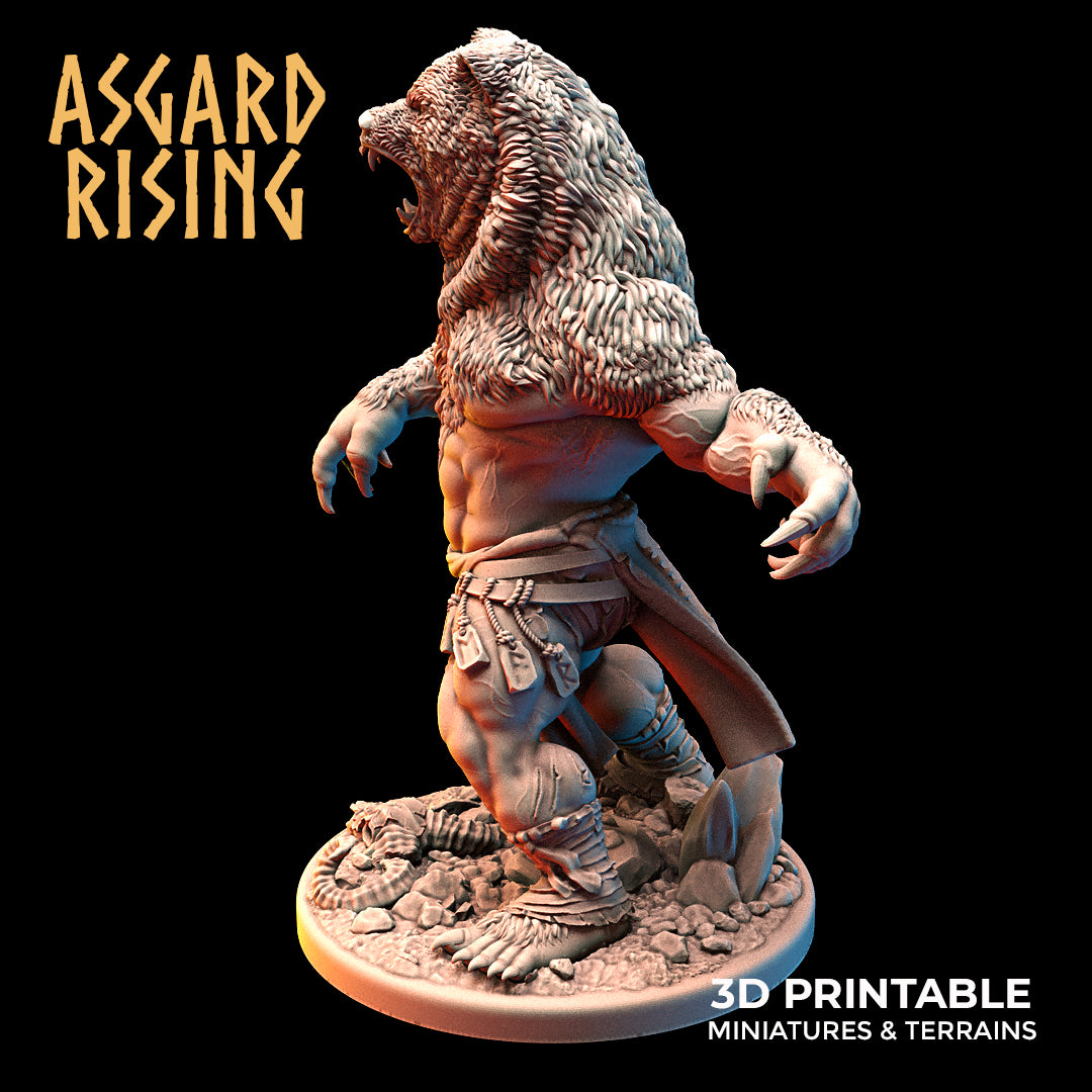 Shapeshifter Berserkir (Werebear) - Asgard Rising