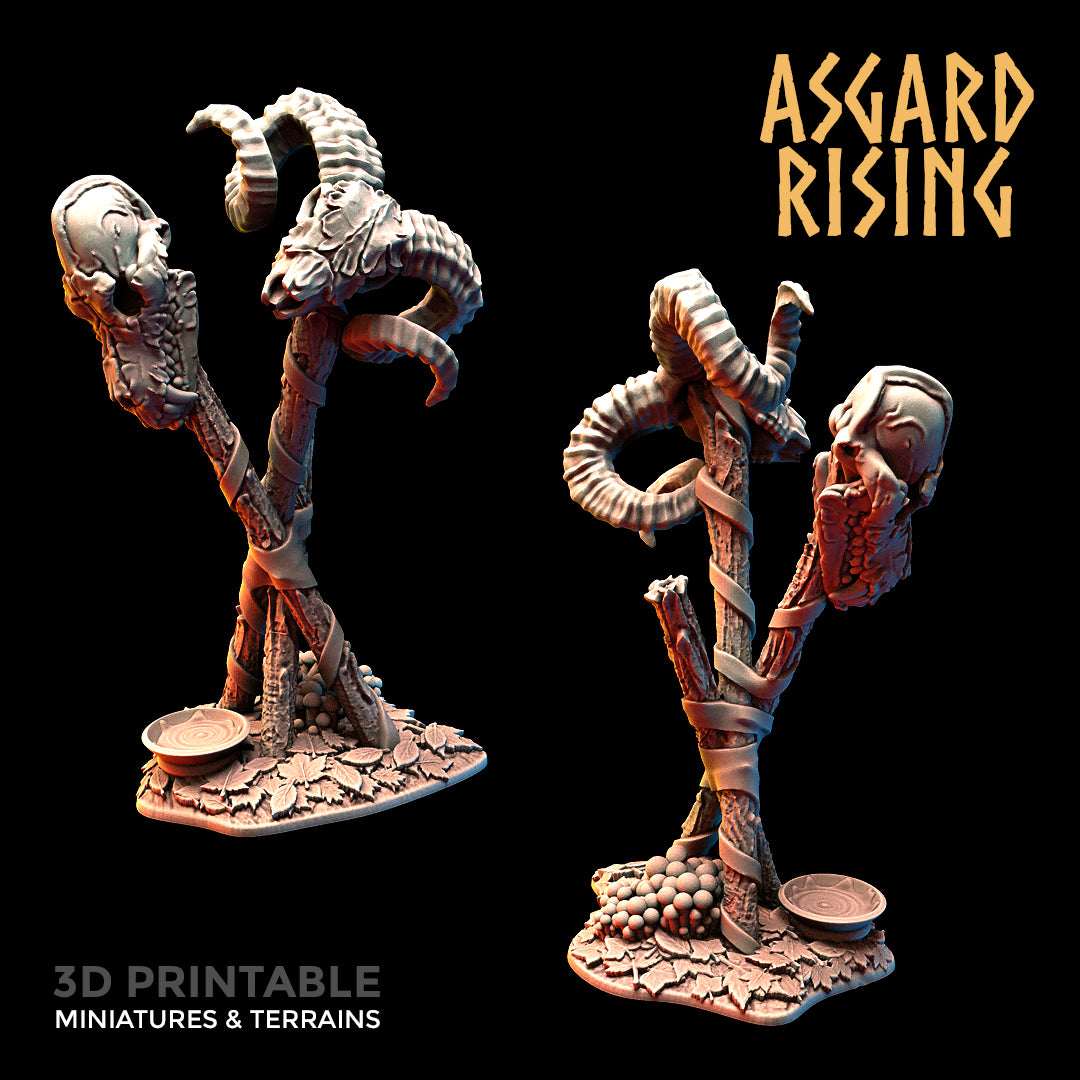 Totem Marker Skull No Entry Forest - Asgard Rising