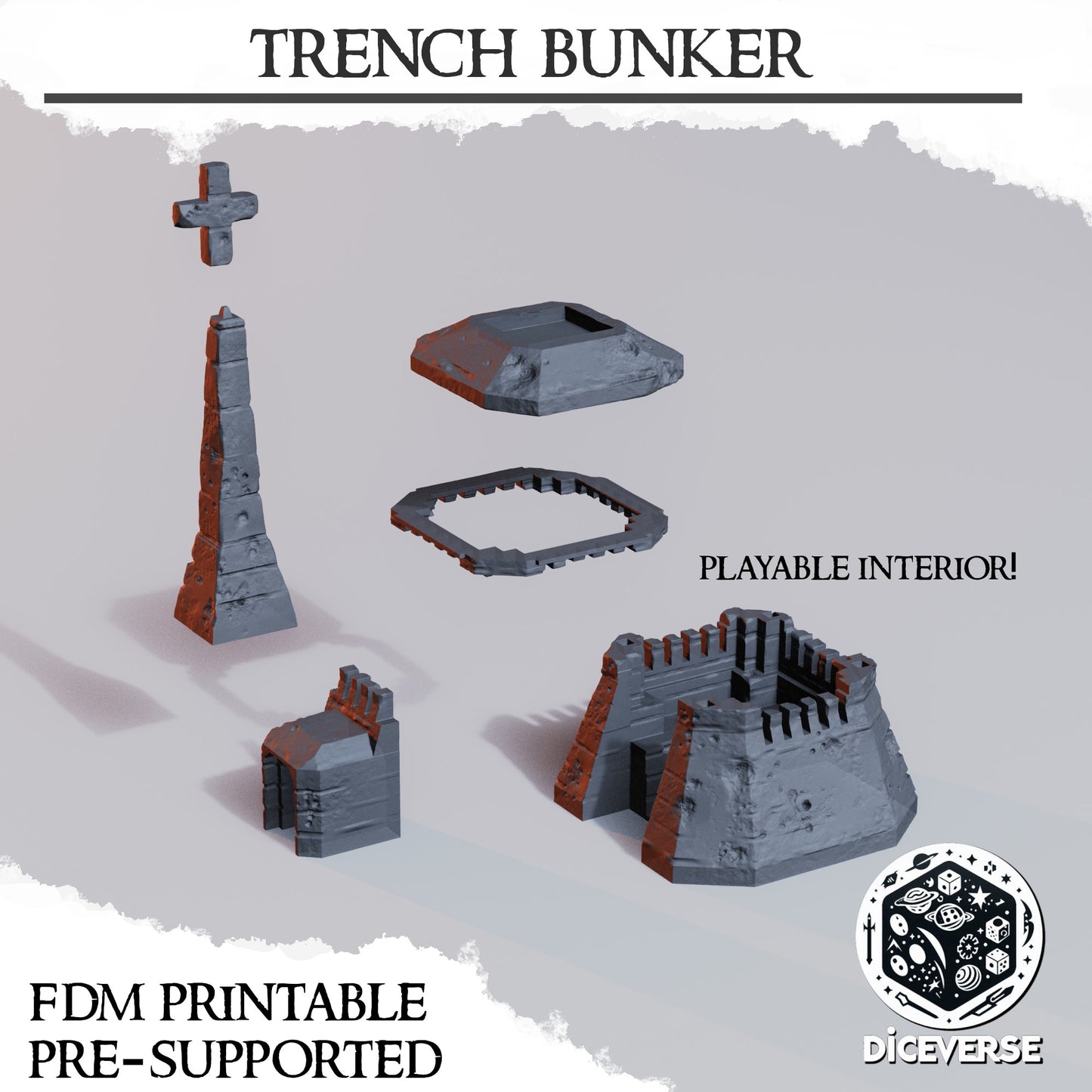 Trench Terrain: Bunker - Diceverse