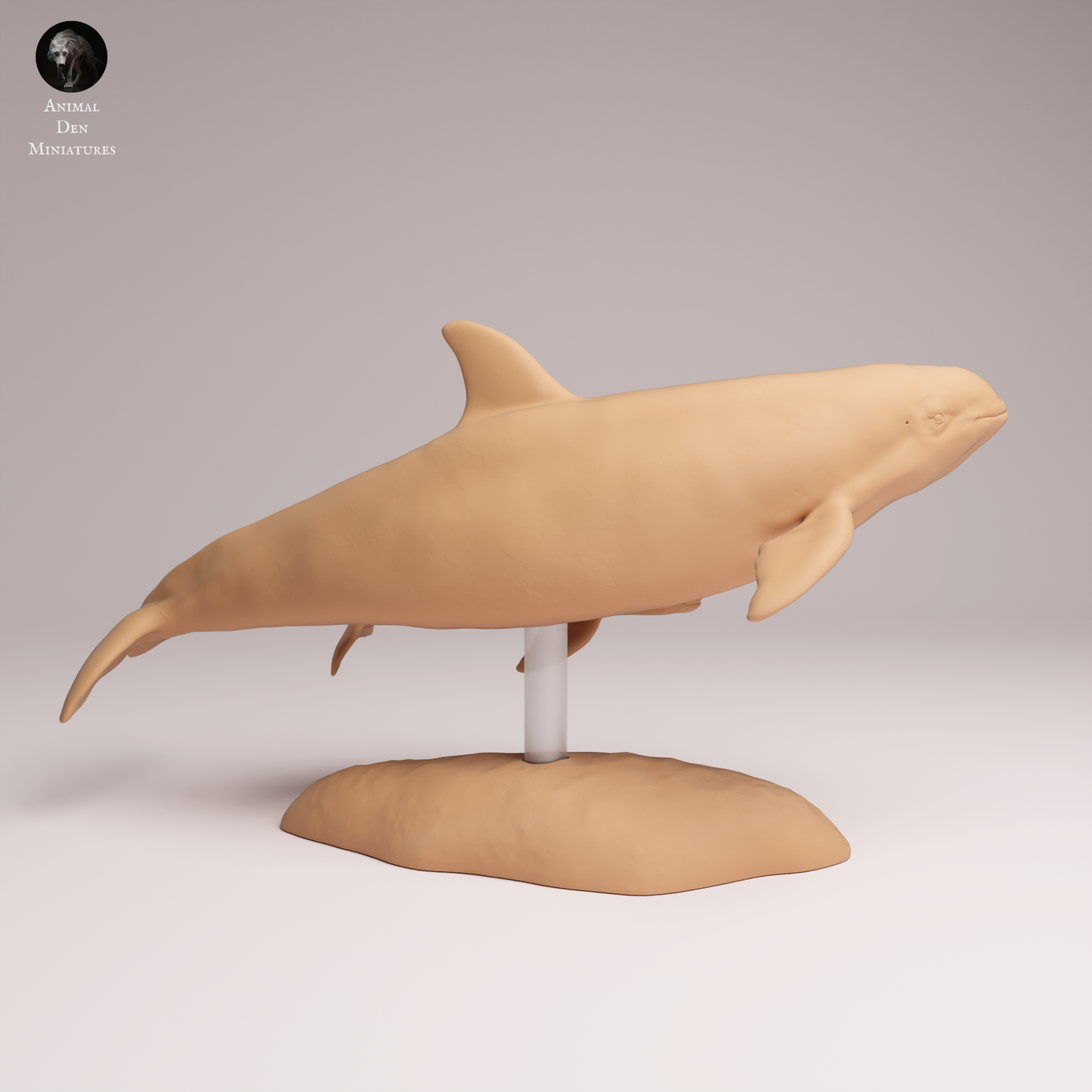 Vaquita with calf - Dophin - Animal Den Miniatures