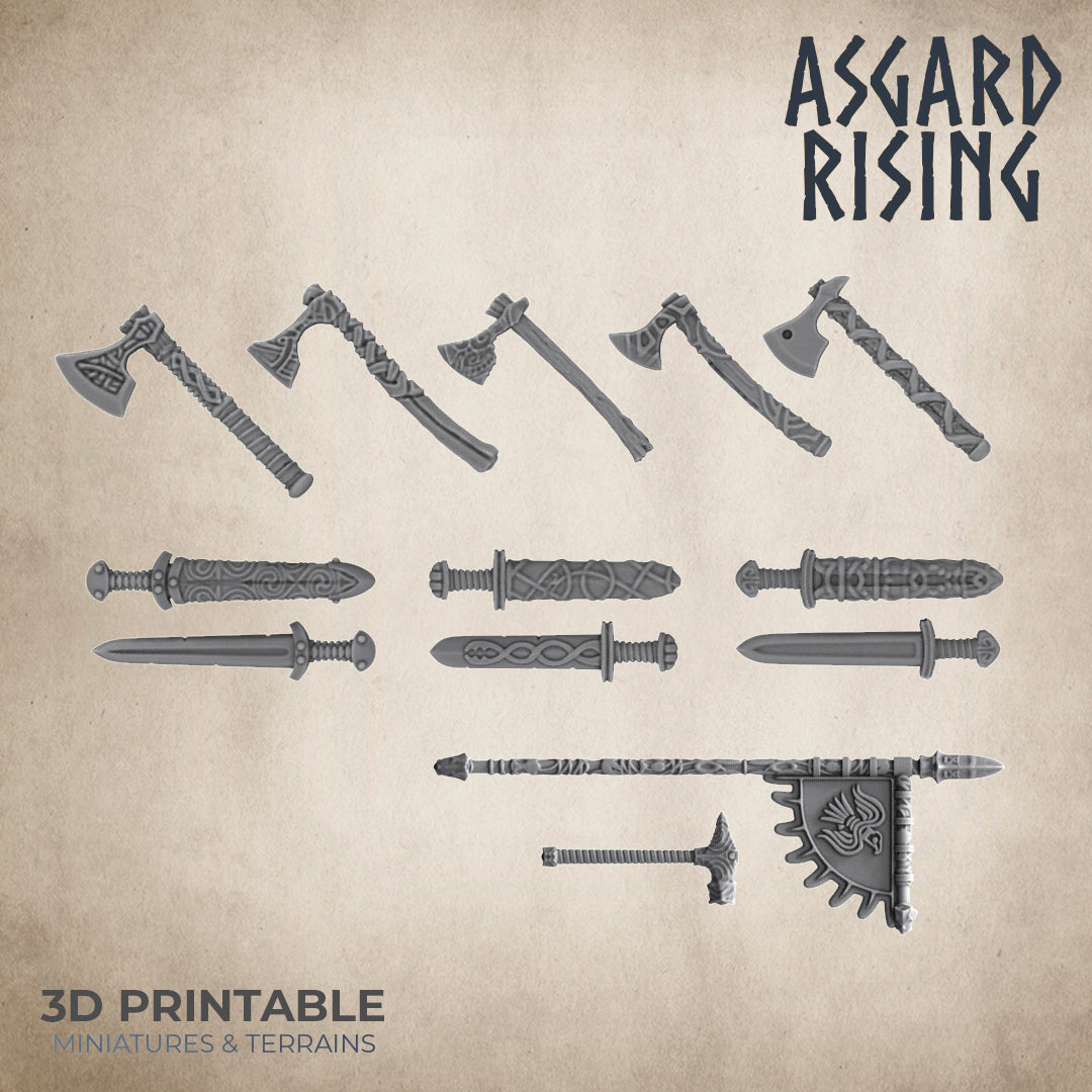 Weapons Set 1 - Asgard Rising