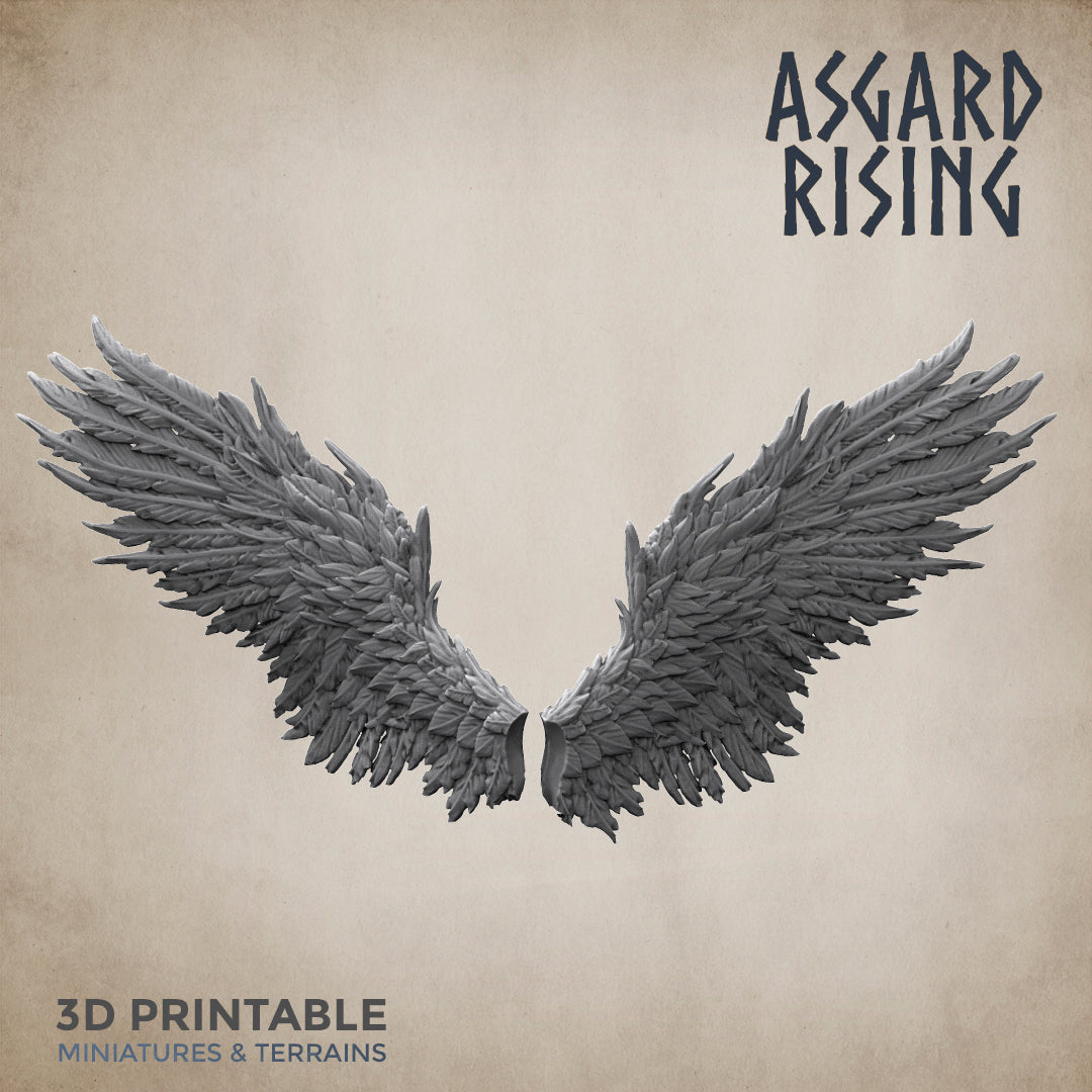 Set Of Valkyries Wings 3 Pairs Asgard Rising HammerLine set-of-valkyries-wings-3-pairs-asgard-rising-hammerline