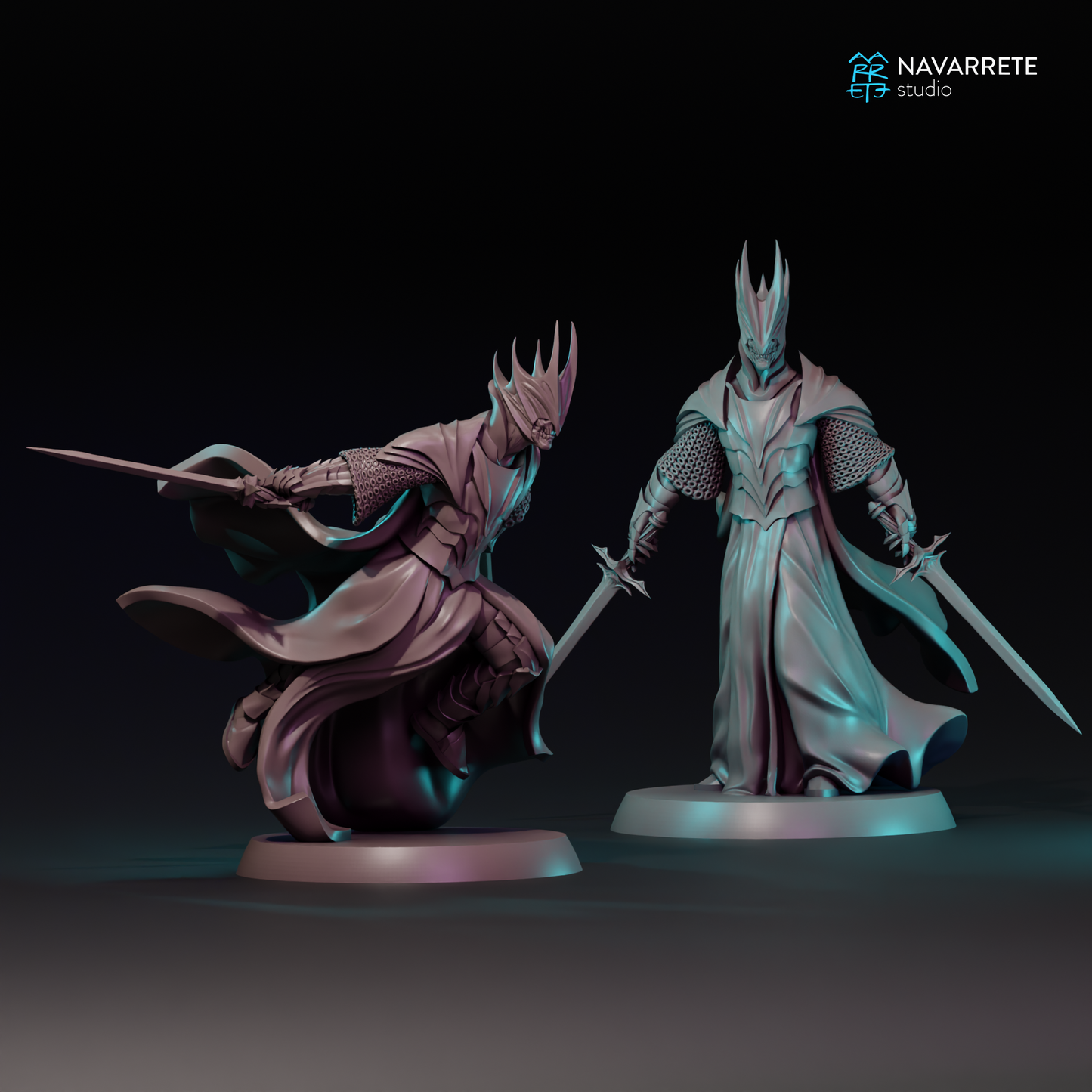 2x The Dark Lieutenant Spectral Version - Navarrete Studio