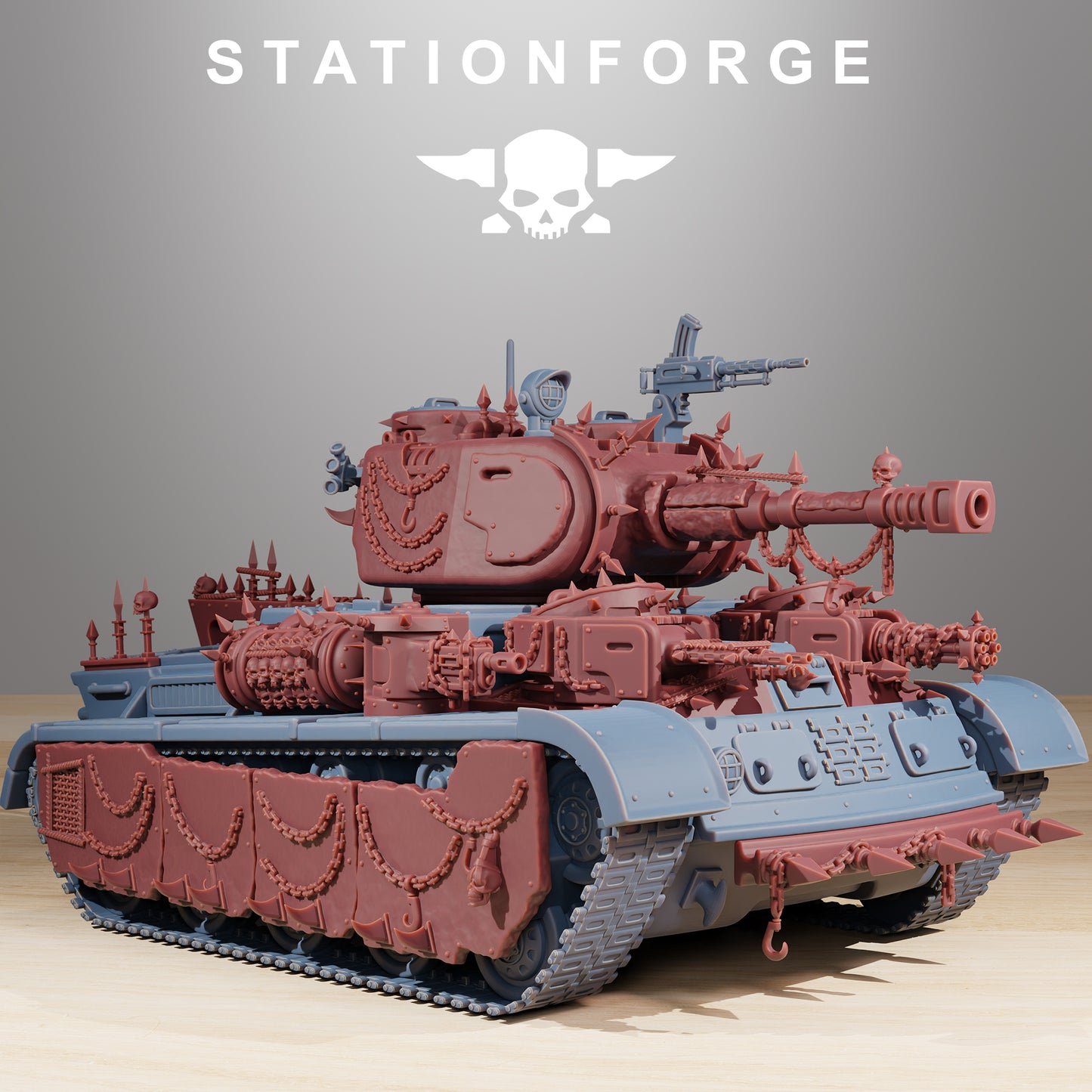Char lourd Grimguard avec kit de conversion corrompu - Station Forge