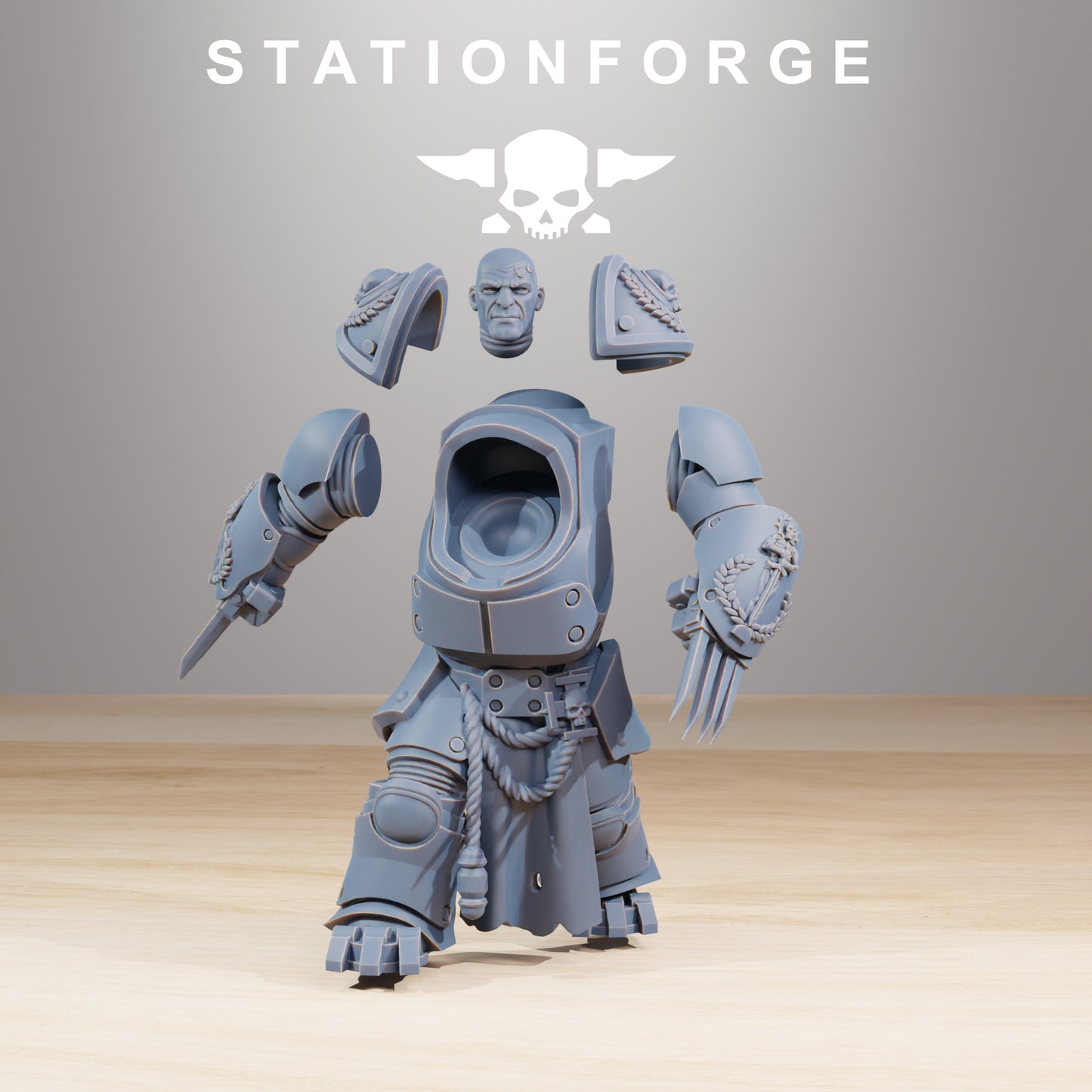 Unité de mêlée de l'avant-garde de Socratis - Station Forge