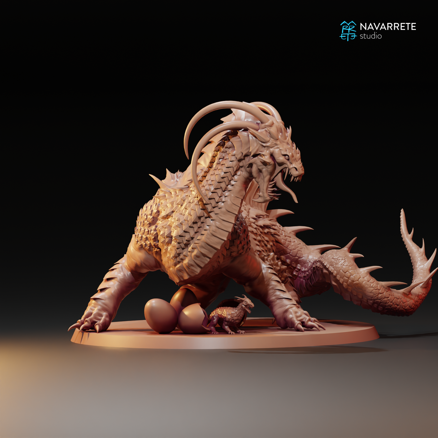 Dragon of Depths (Drake) - Navarrete Studio