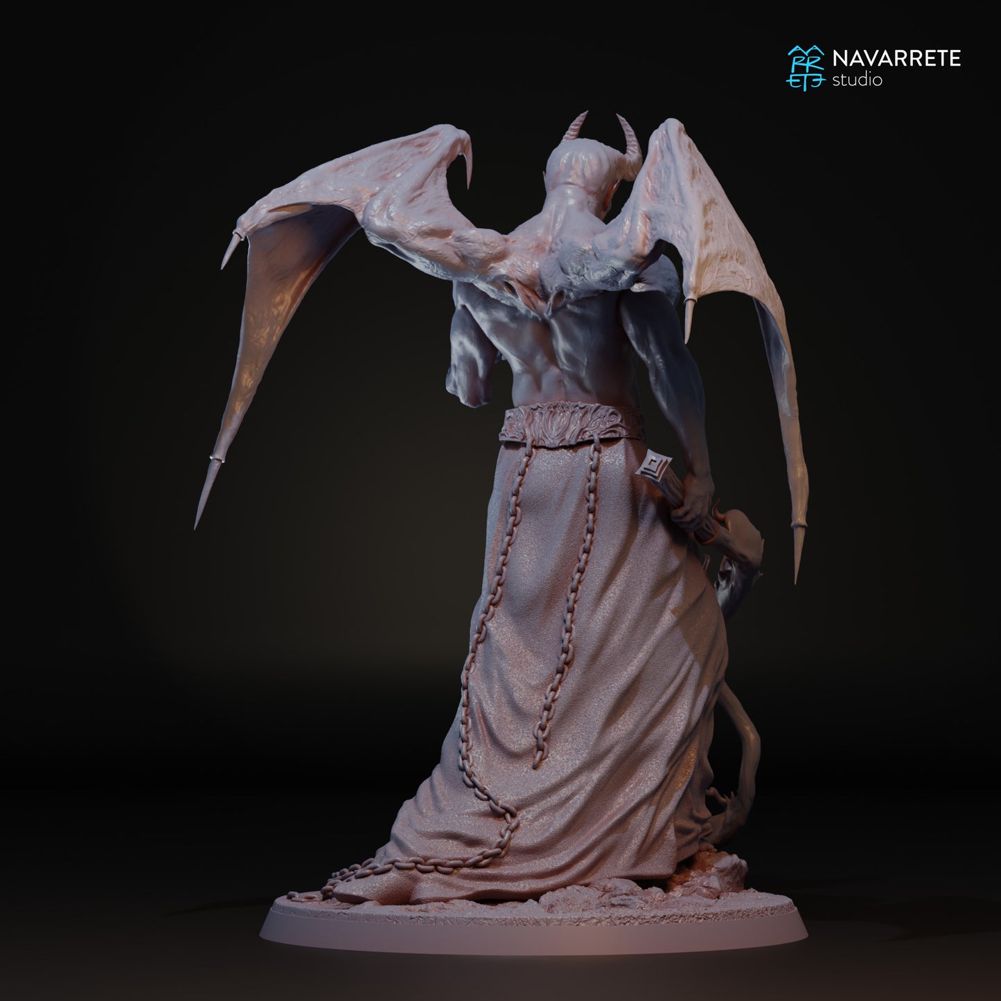 Emberlord the Fire Demon - Navarrete Studio