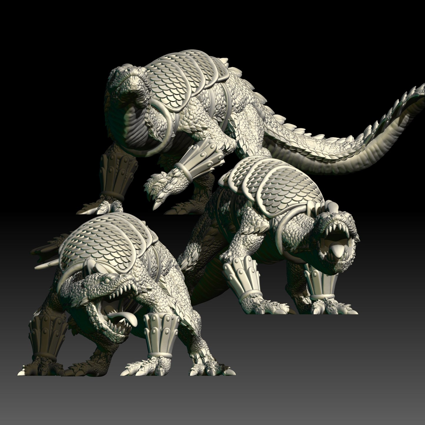 Golden Lizards - Warriors of the East - KzK Minis