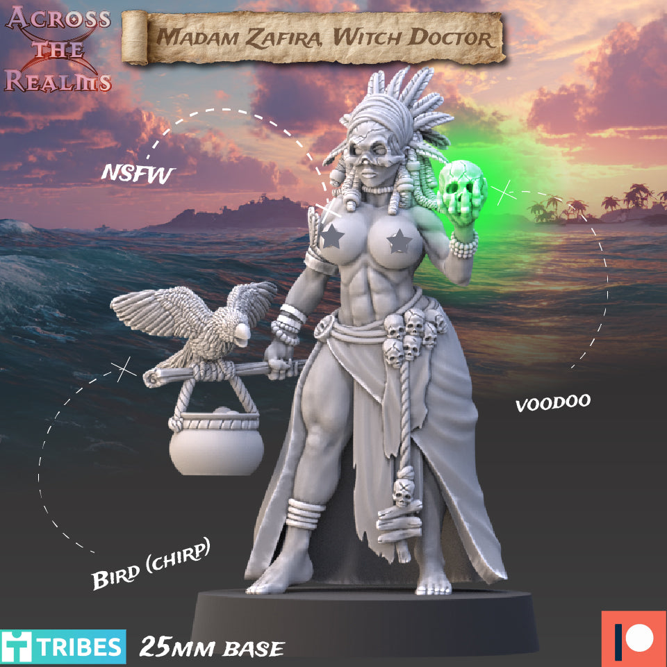 Madam Zafira the Witch-Doctor - Across the Realms