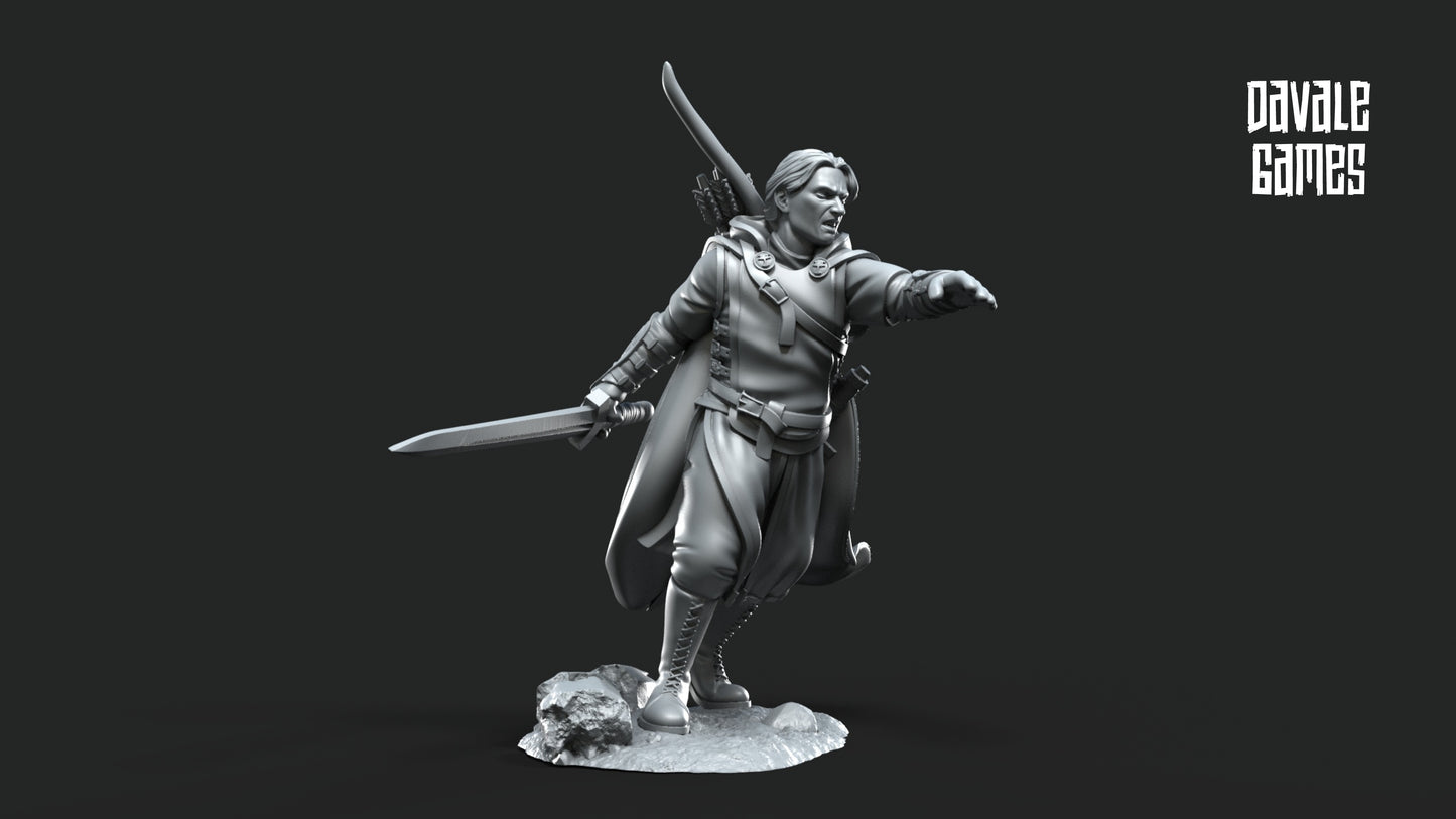 Madir, Captain of Rangers - Grey Castle - Davale Games