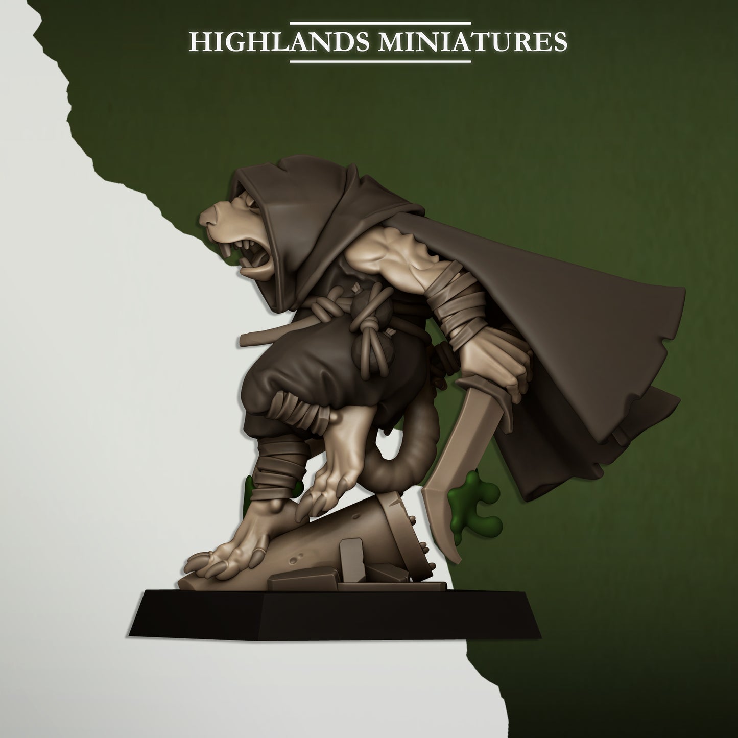 Sewer Vermin Assassins - Sewer Vermin - Highlands Miniatures