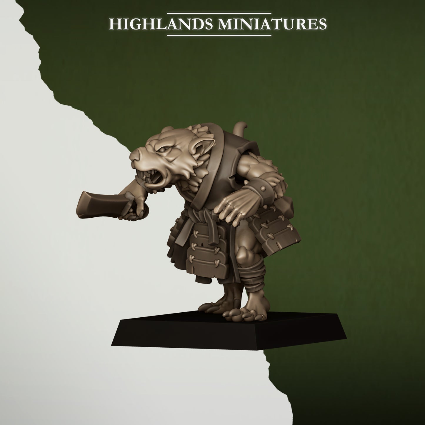 Sewer Vermin Thugs - Sewer Vermin - Highlands Miniatures