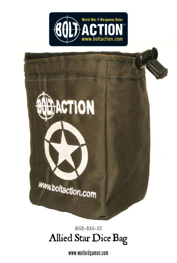 Bolt Action Allied Dice Bag