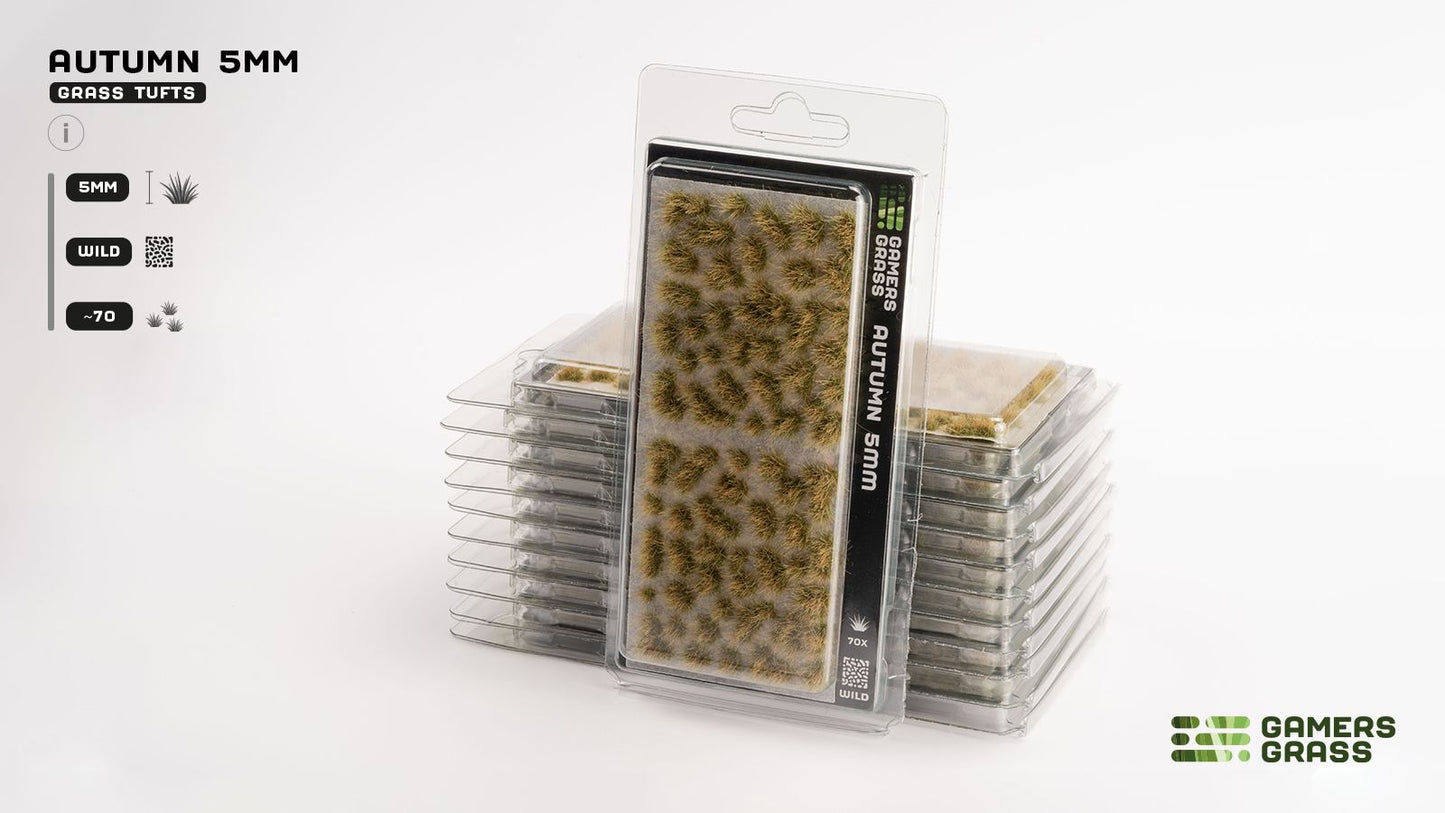 Autumn 5mm Wild - Grass Tufts - GamersGrass