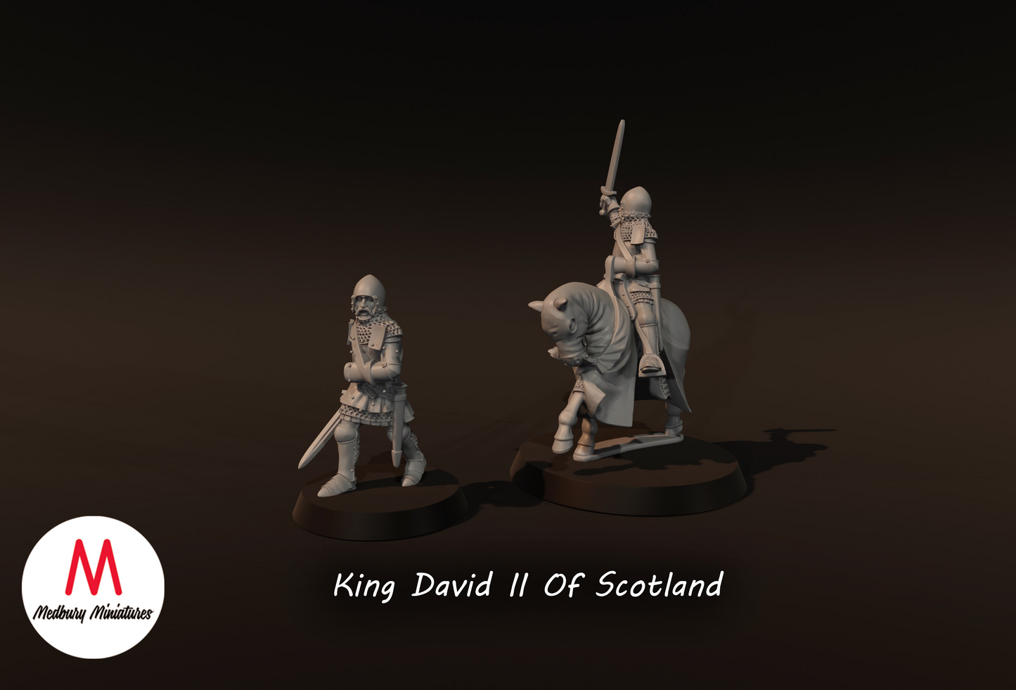 King David II of Scotland - Medbury Miniatures