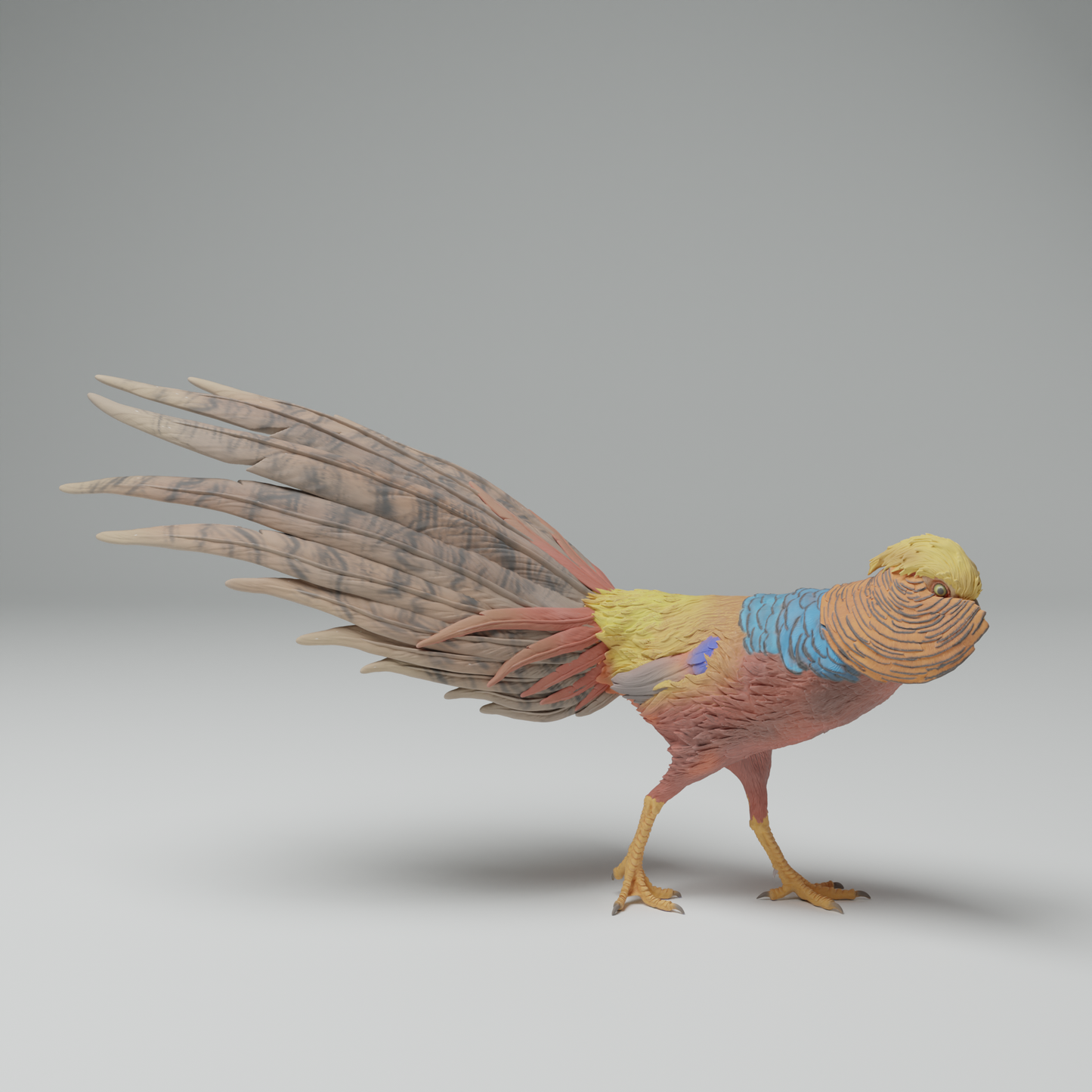 Golden Pheasant Male - Animal Den Miniatures