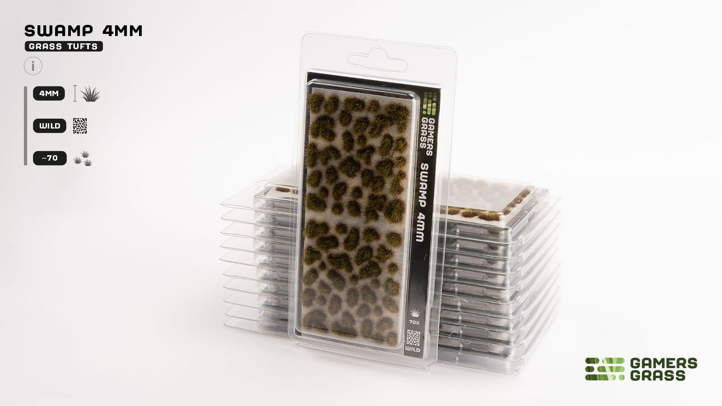 Swamp 4mm Wild - Grass Tufts - GamersGrass