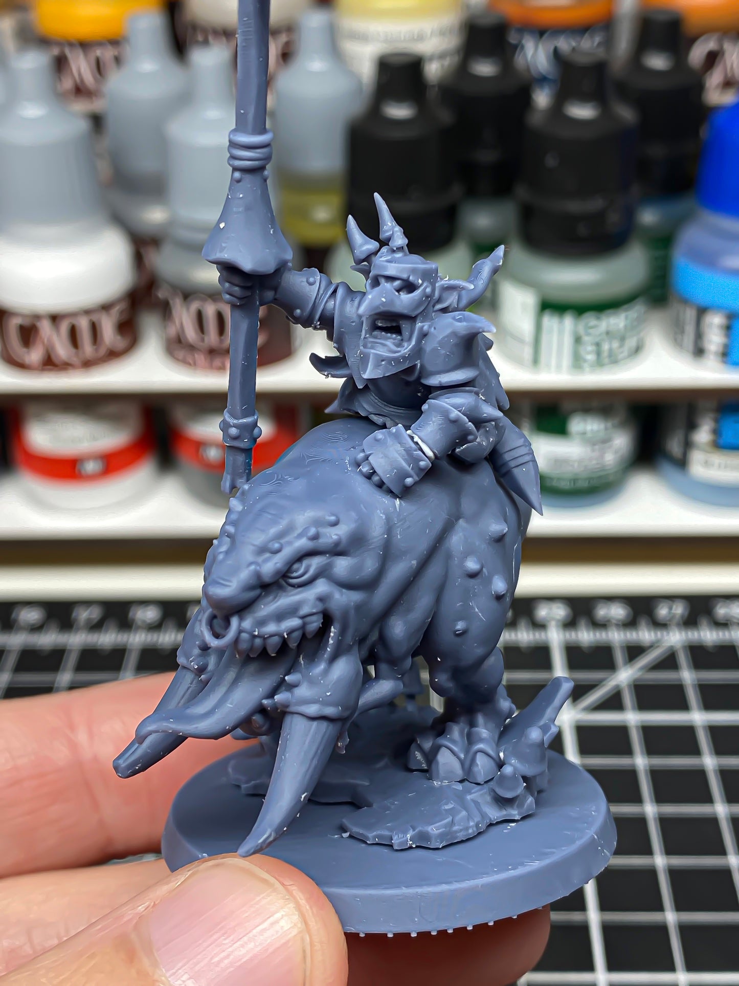 The Goblin Leader by Highlands Miniatures
