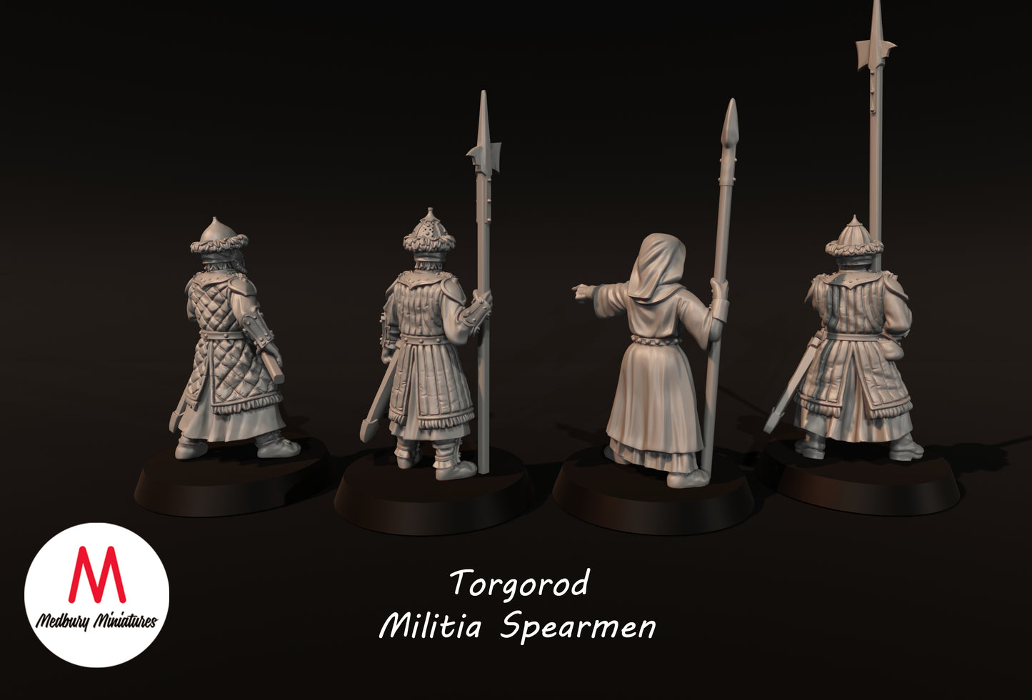 Lanciers de la milice de Torgorod - Medbury Miniatures