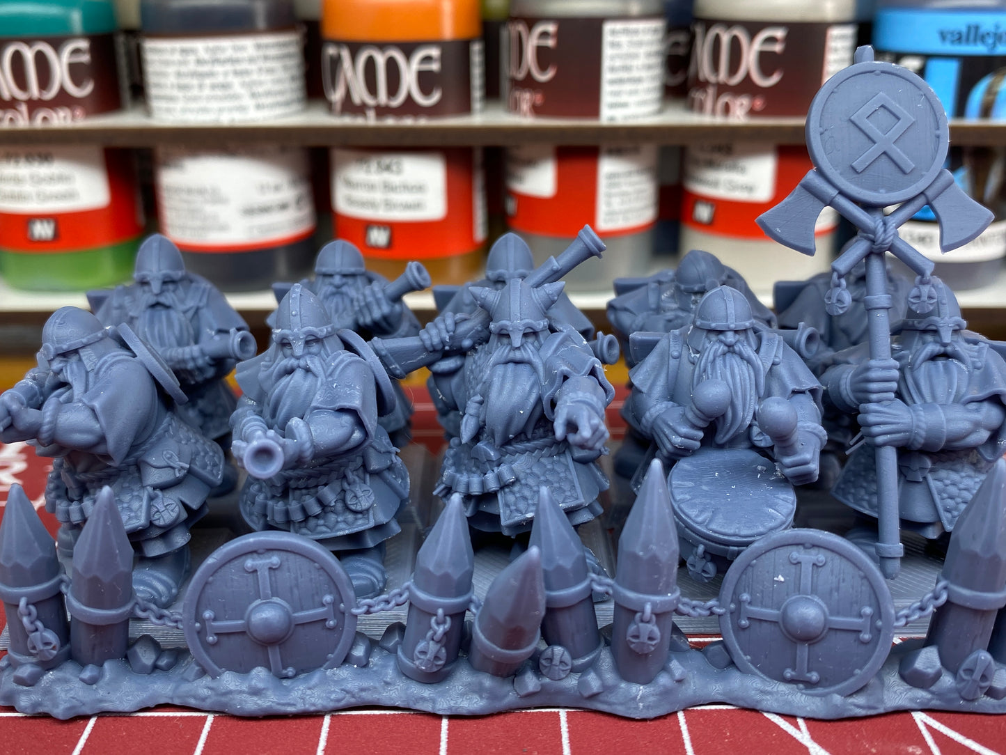 Dwarfs Marksmen Unit - Highlands Miniatures